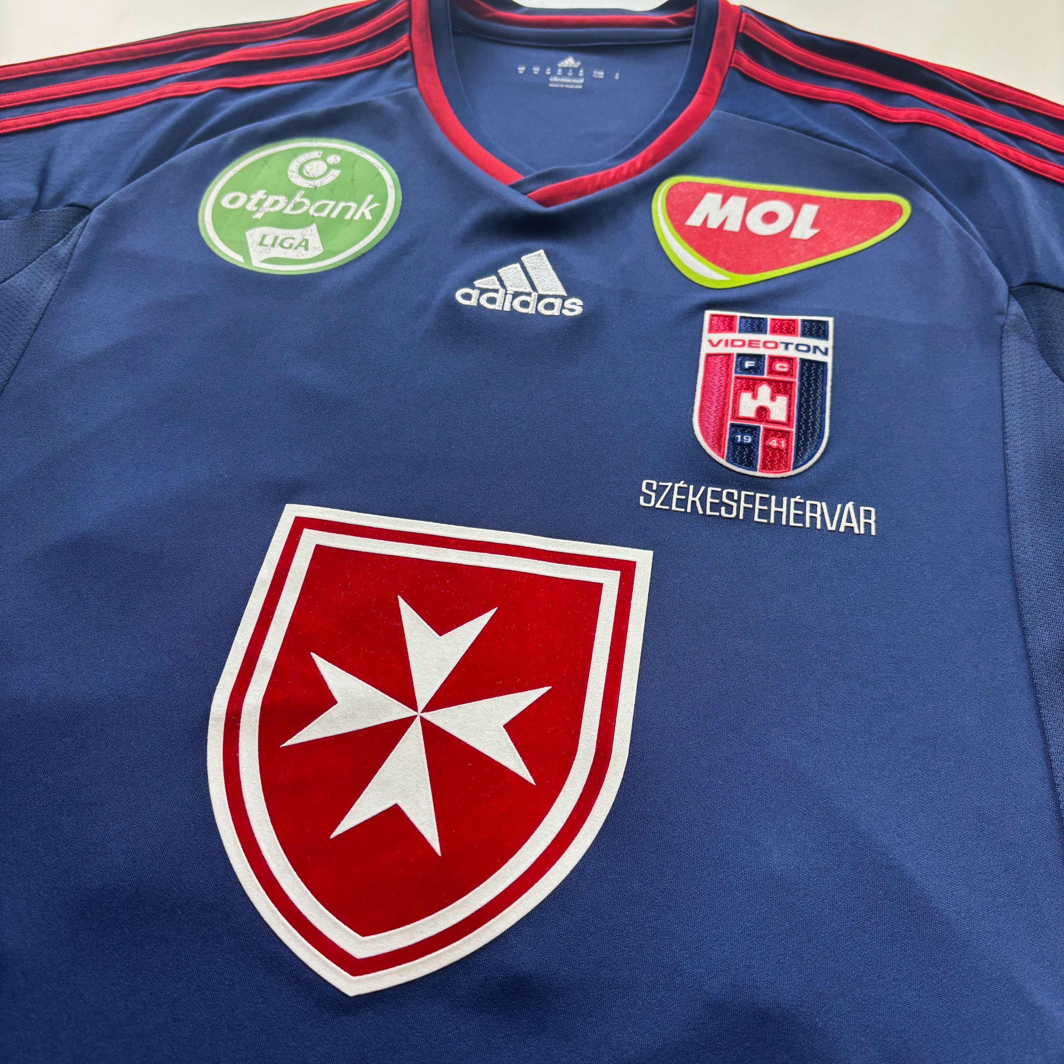 Adidas MATCH WORN Mol Fehérvár 15-16 third Tischler football jersey Size US M / EU 48-50 / 2 - 3 Thumbnail