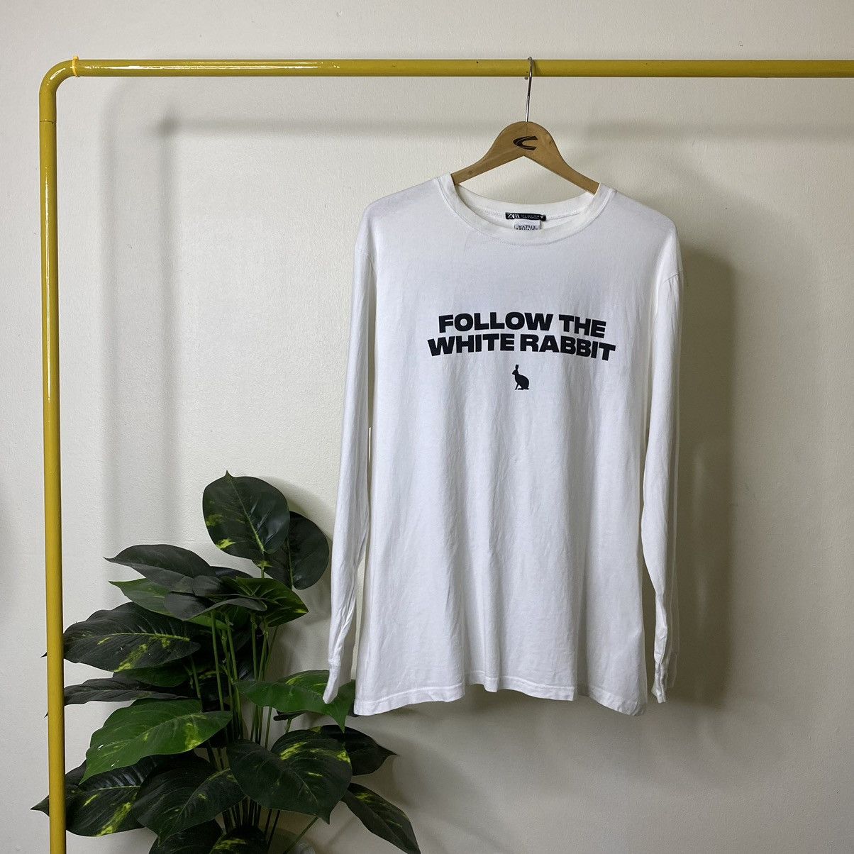 Vintage × Zara Vintage 2003 The Matrix Reloaded x Zara Collabs Promo LS Tee Size US L / EU 52-54 / 3 - 8 Thumbnail