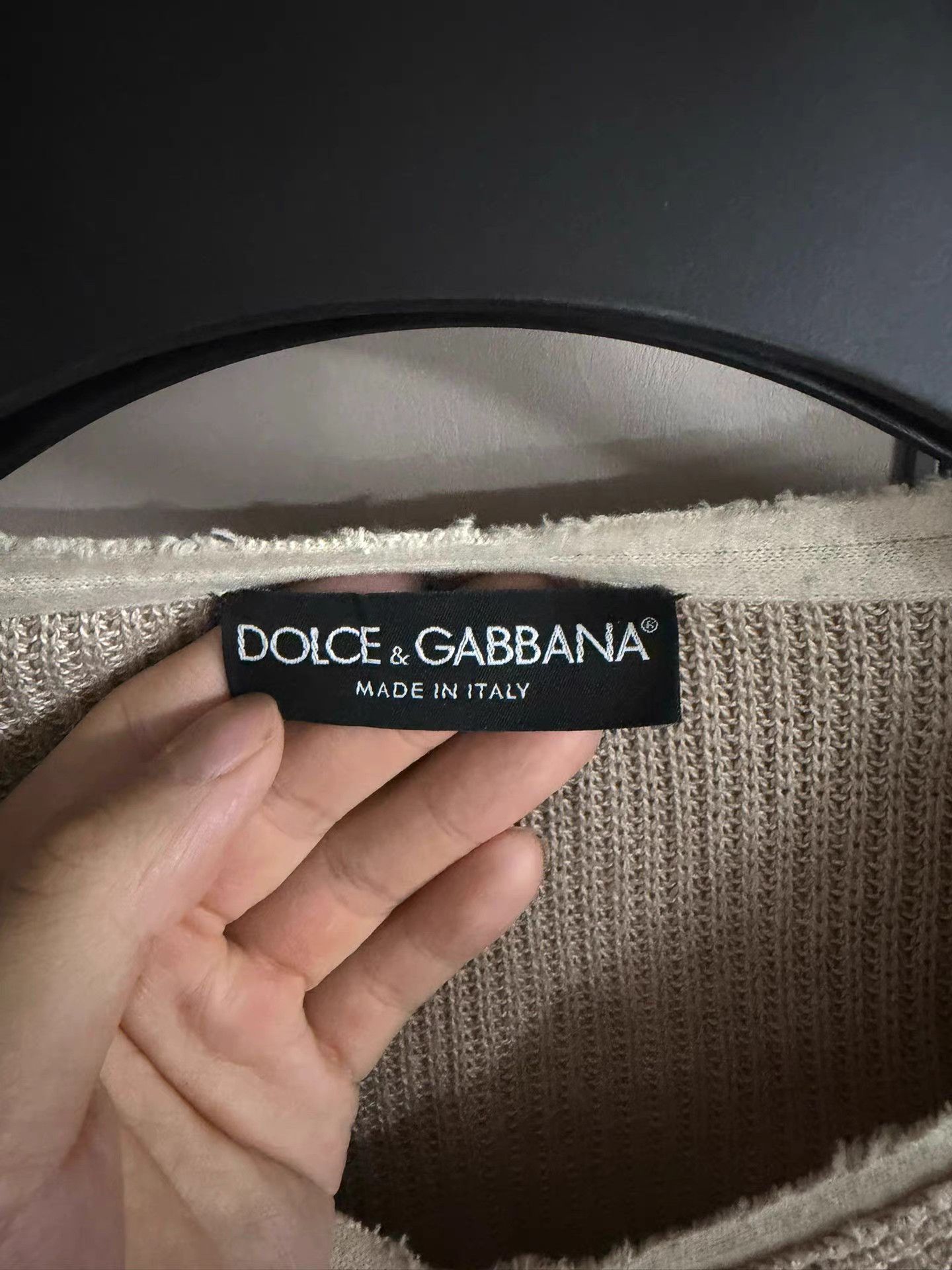 Dolce & Gabbana Dolce&Gabbana V-Neck Wool Knit Henley Polo T-Shirt K18 Size US M / EU 48-50 / 2 - 3 Thumbnail