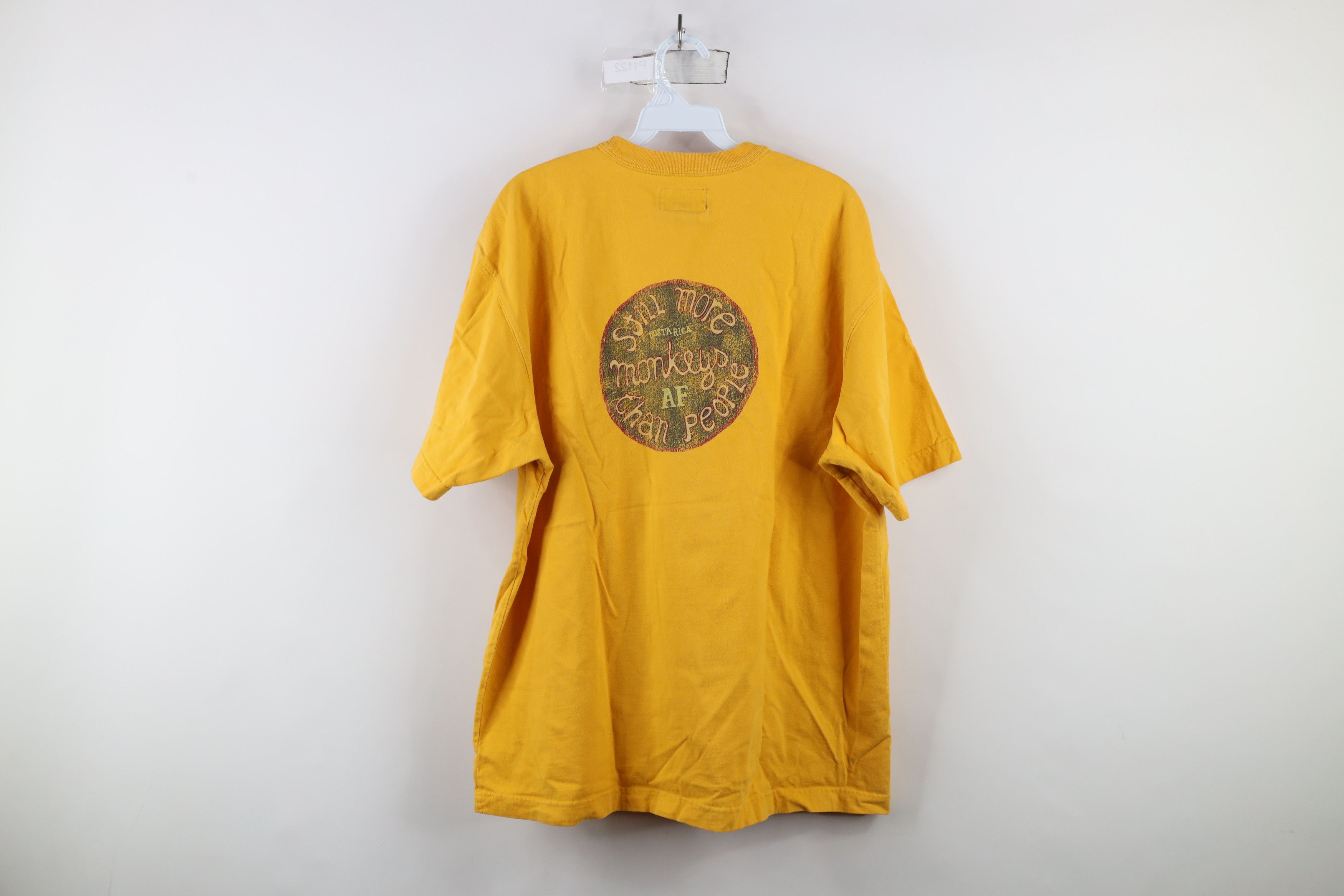Abercrombie & Fitch × Vintage Vintage 90s Abercrombie & Fitch Spell Heavyweight T-Shirt Size US XL / EU 56 / 4 - 11 Thumbnail