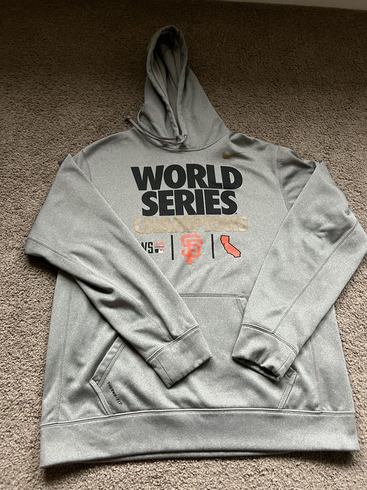 Nike 2014 SF Giants Championship Hoodie Vintage Nike L Size US L / EU 52-54 / 3 - 1 Preview