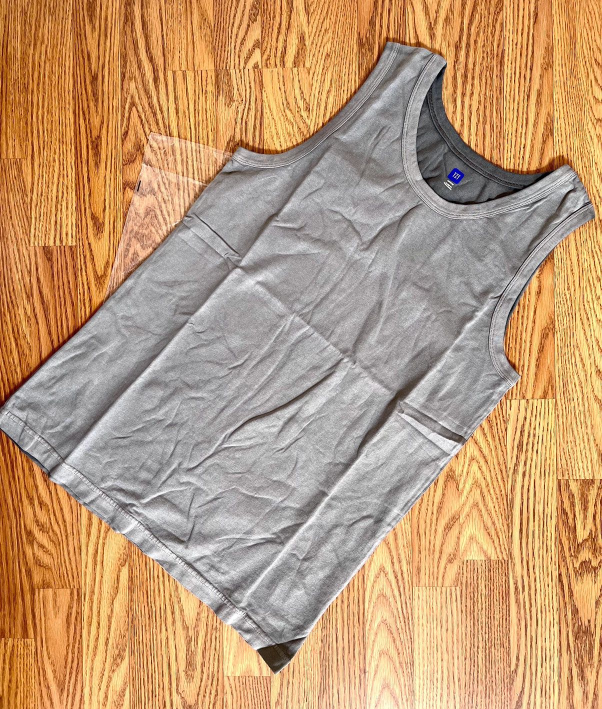 Kanye West YZY GAP TANK TOP — SZ M POETIC GREY YEEZY 🤍🌫️ READY TO SHIP Size US M / EU 48-50 / 2 - 2 Thumbnail