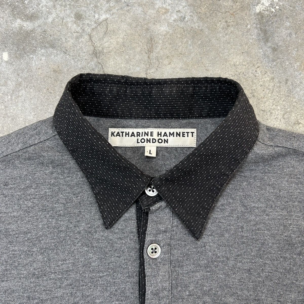 Katharine Hamnett London Katherine Hamnett London - Cut & Sewn Polo Size US S / EU 44-46 / 1 - 5 Thumbnail