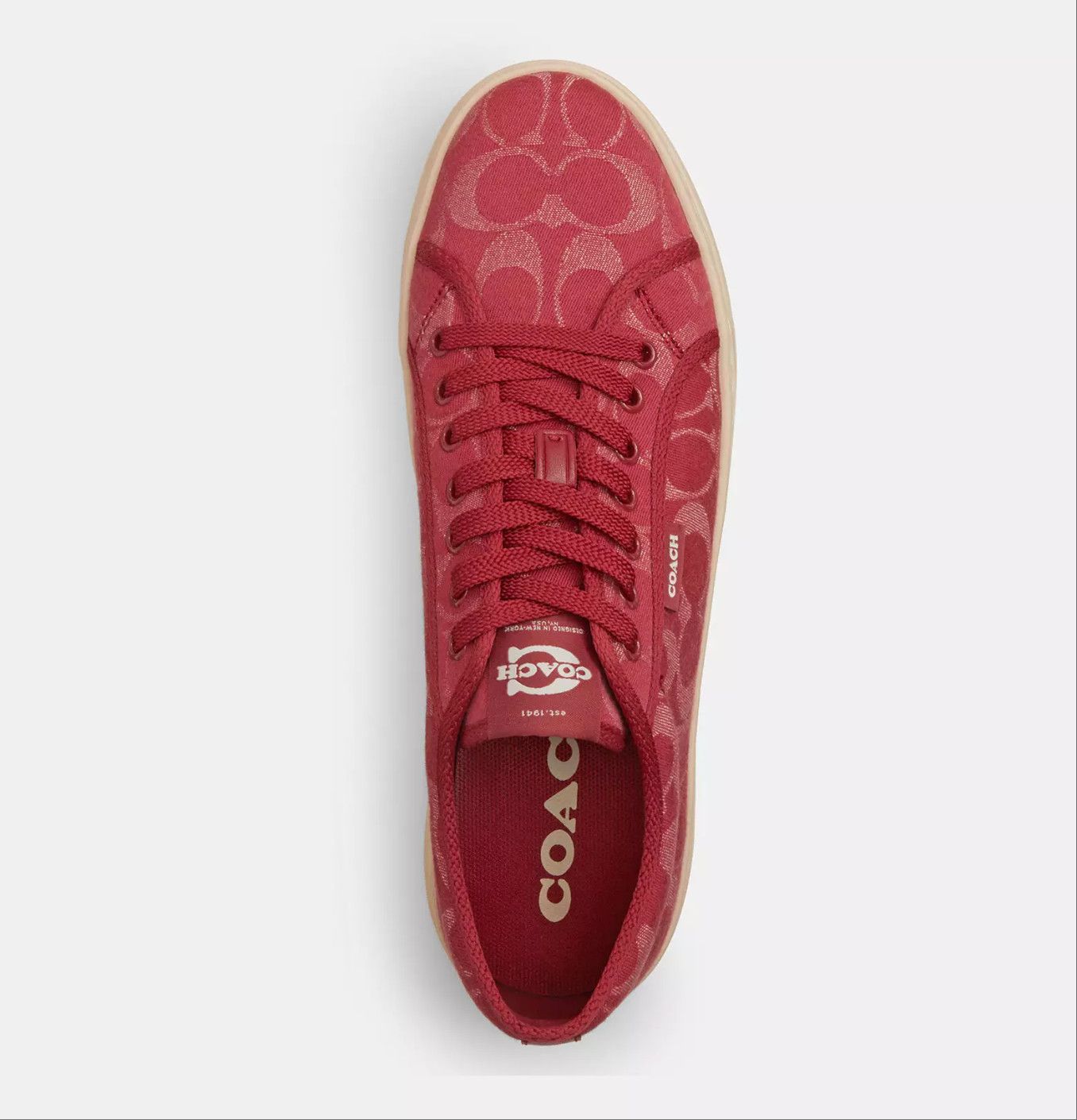 Coach Canvas Sneaker In Signature Denim CDE35 Size US 6.5 / IT 36.5 - 12 Thumbnail