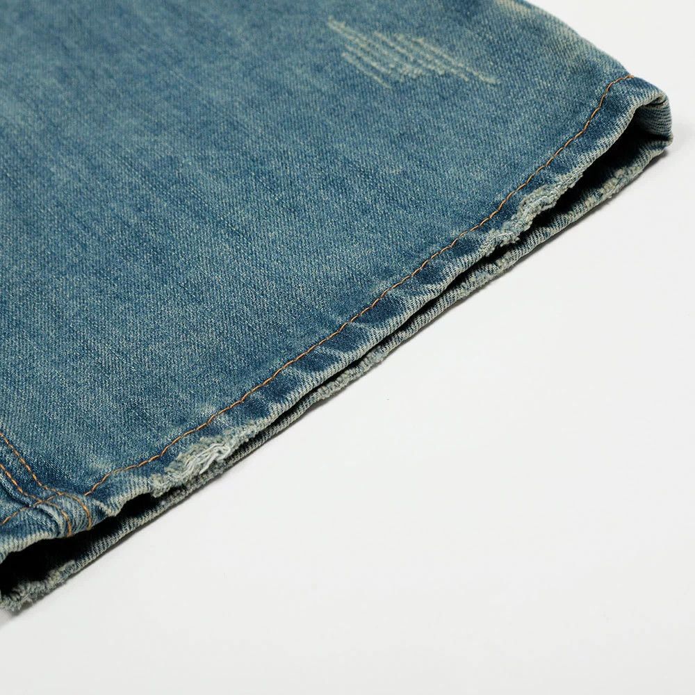 Vintage Men's punk distressed gradient washed straight jeans Size US 32 / EU 48 - 6 Thumbnail