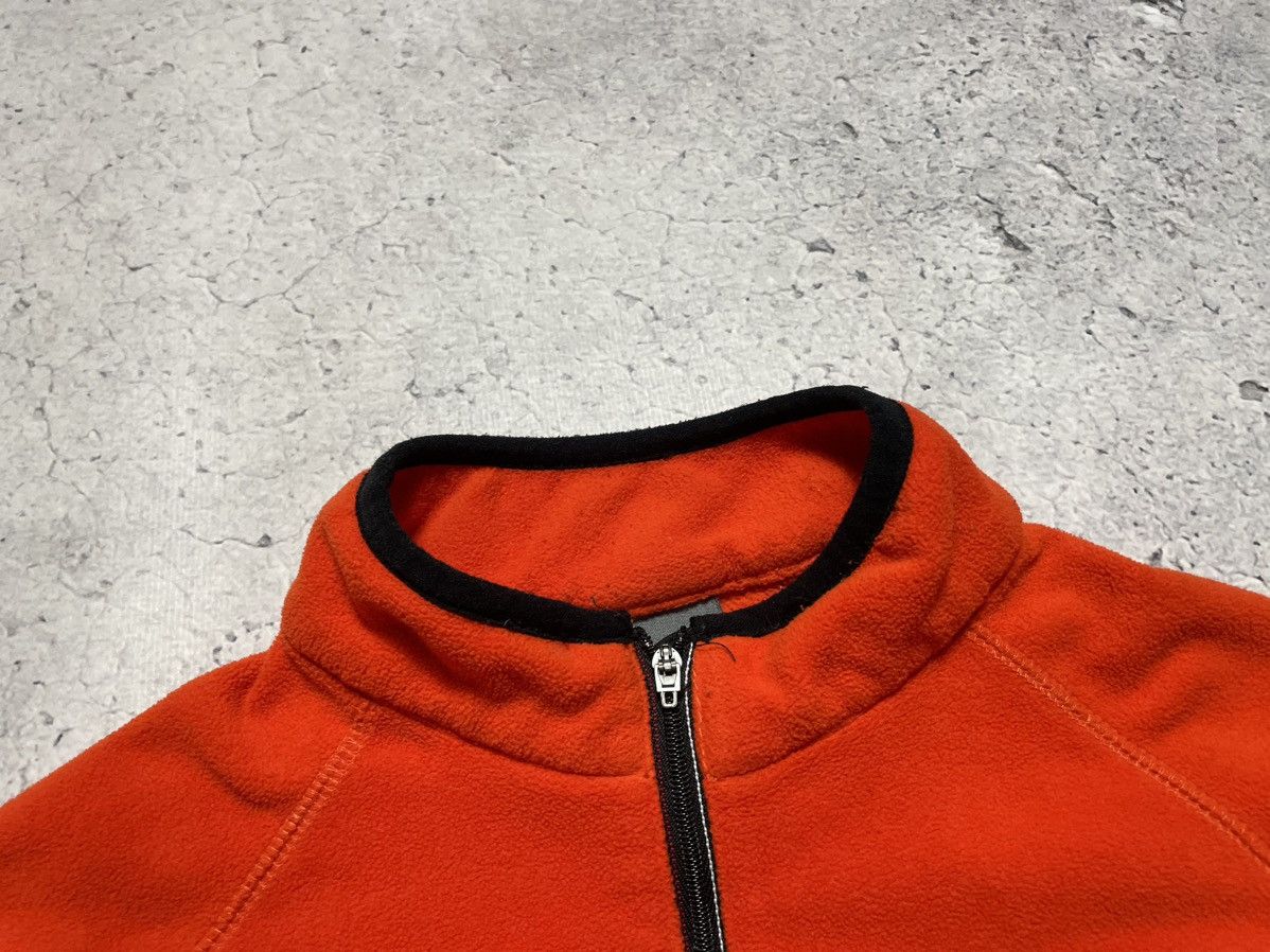 Nike × Vintage Vintage Fleece Jacket 1/2 Zip Pullover Nike Y2K Drill Swoosh Size US S / EU 44-46 / 1 - 8 Thumbnail