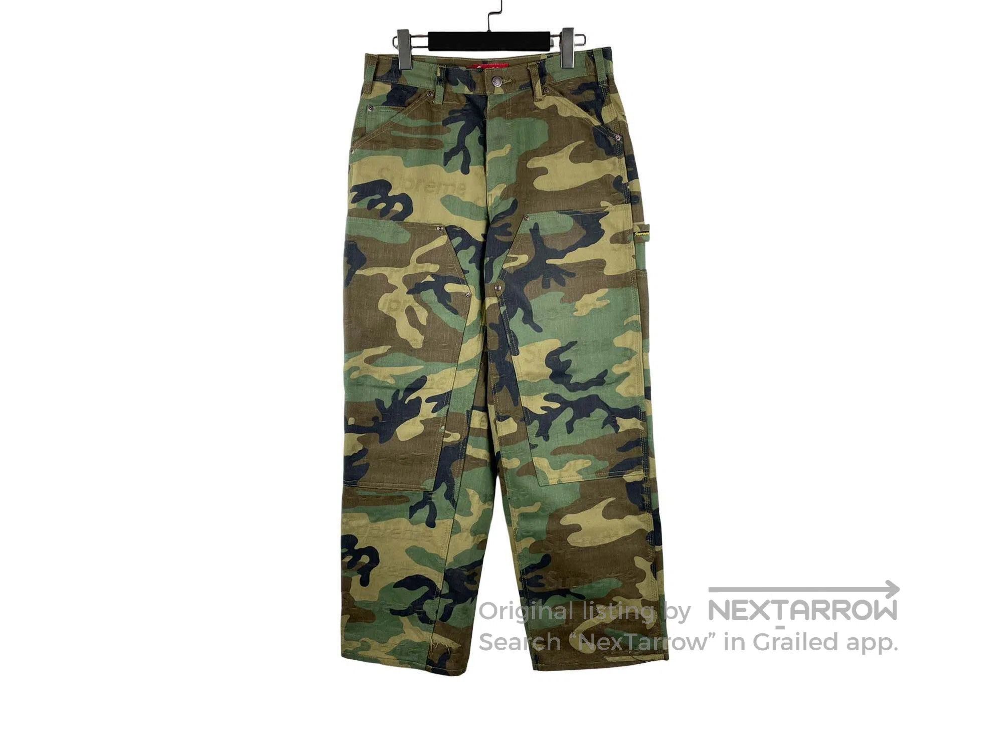 Supreme SUPREME Barrage Camo Knee Patch Denim Pants Size US 30 / EU 46 - 1 Thumbnail