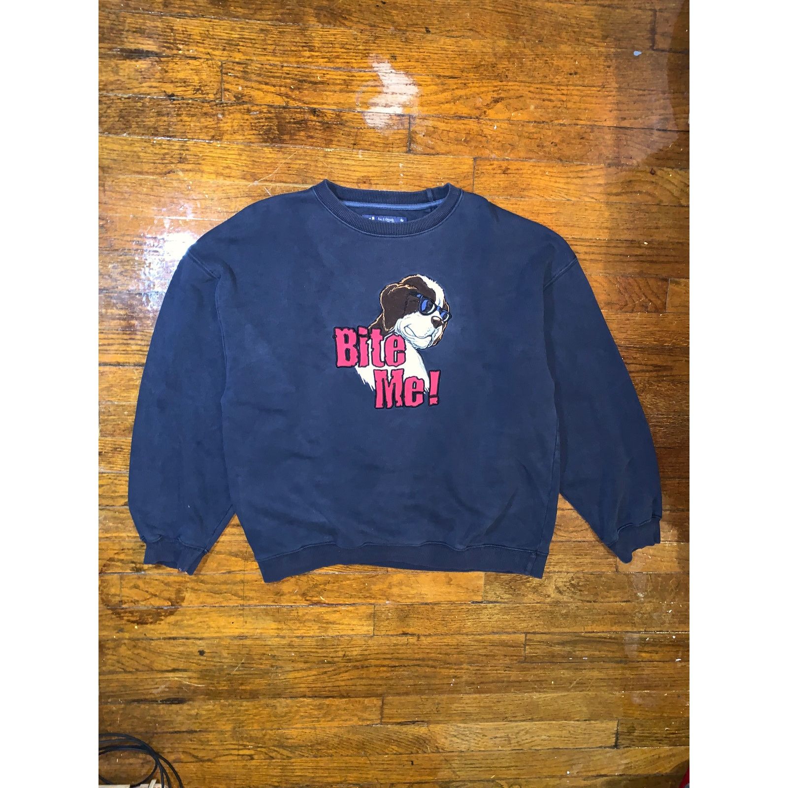 Big Dogs Big Dogs Bite Me Sweatshirt Navy Small Size US S / EU 44-46 / 1 - 1 Thumbnail