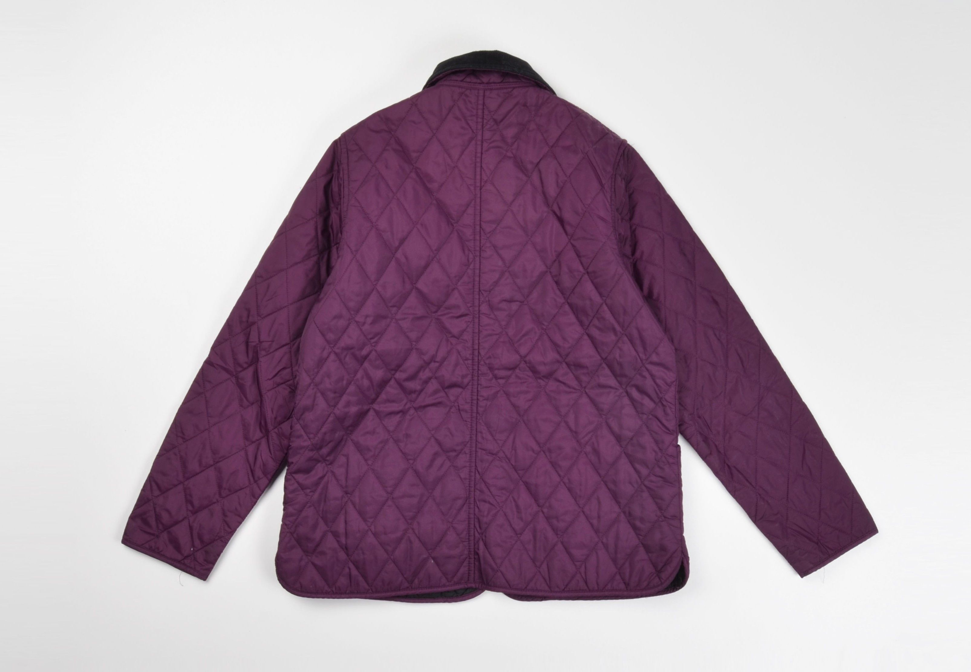 Barbour Barbour Shaped Liddesdale Youth Quilted Purple Jacket Size S / US 4 / IT 40 - 5 Thumbnail