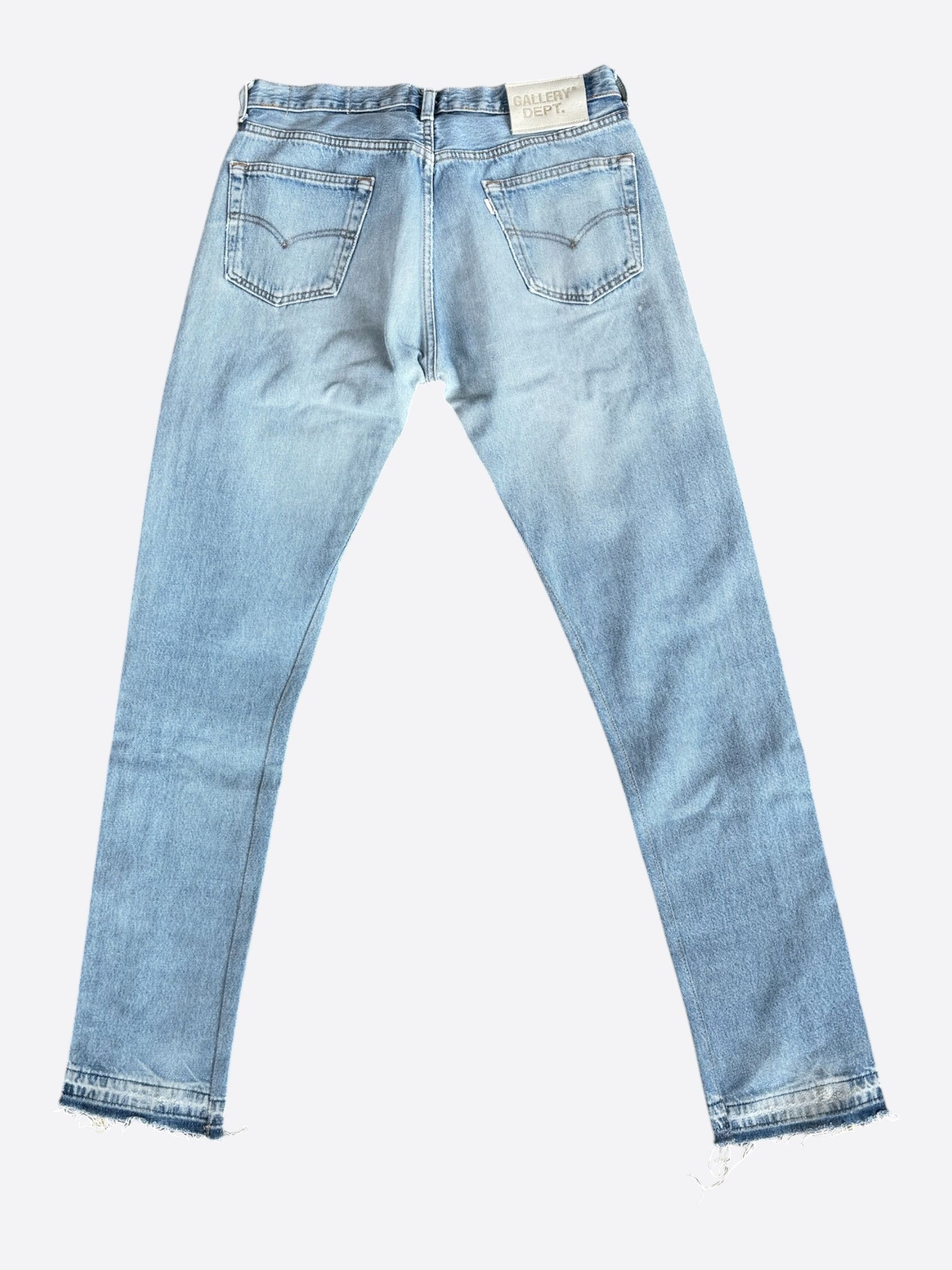 Gallery Dept. Gallery Dept Levis Blue Indigo Ready Jeans Size US 33 - 2 Thumbnail