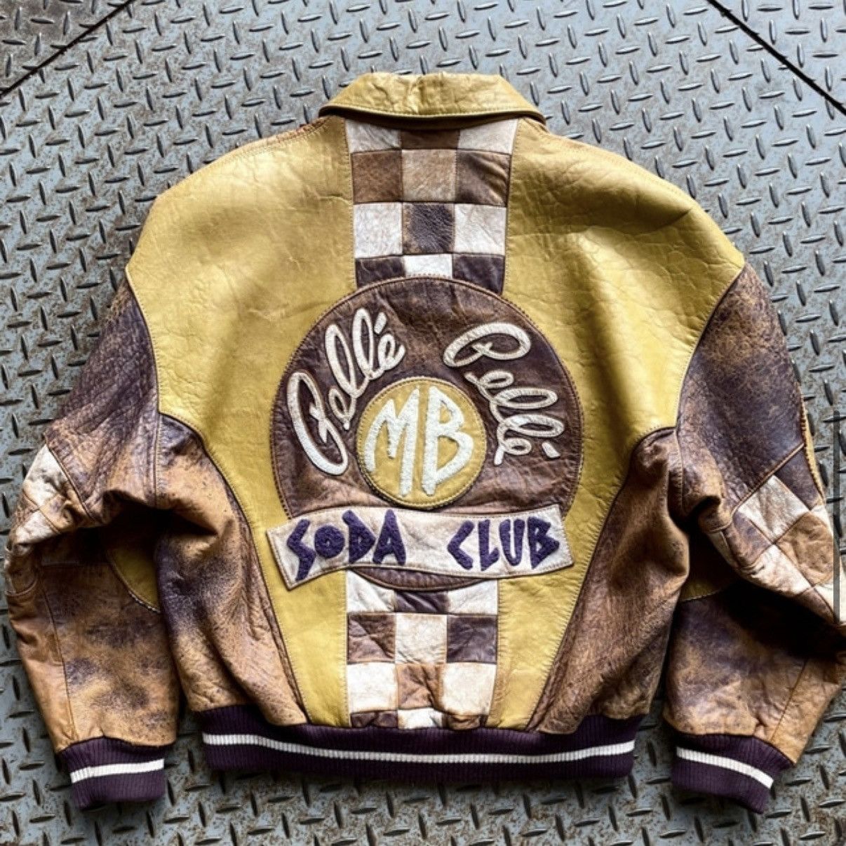 Pelé Pelé Soda Club レザージャケットvintag　早い物勝ち Pelle Pelle Leather 90s SODA CLUB Jacket Vintage Marc Buchanan