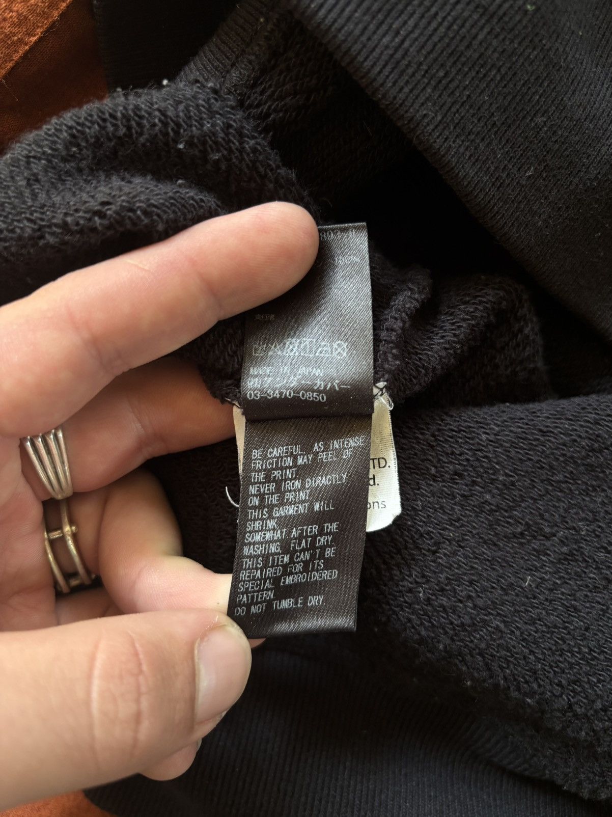 Undercover Undercover AW20 “Throne of Blood” Hooded Sweatshirt Size US L / EU 52-54 / 3 - 7 Thumbnail