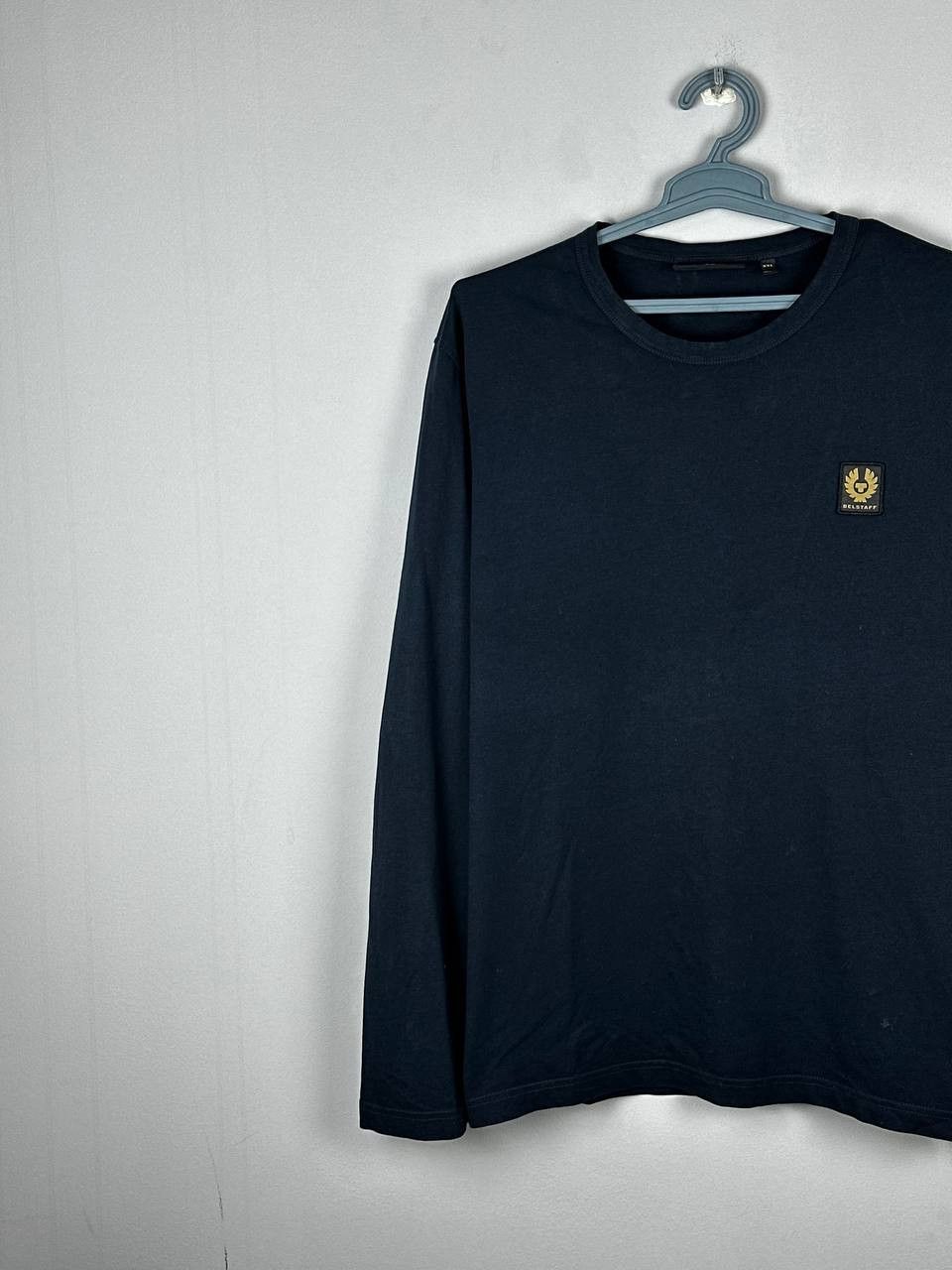 Belstaff Belstaff Basic Cotton Logo Long Sleeve T Shirt Size US XXL / EU 58 / 5 - 3 Thumbnail