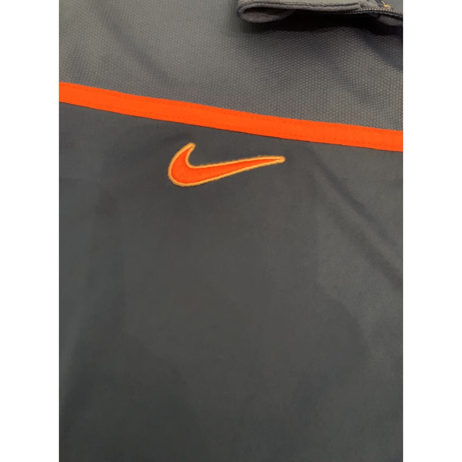 Nike VINTAGE Nike Dri-Fit Elite Quarter Zip Shirt University of Florida Gators Men XL Blue/Gray 1/4 Zip UF Football/Gators Mens Size US XL / EU 56 / 4 - 3 Thumbnail