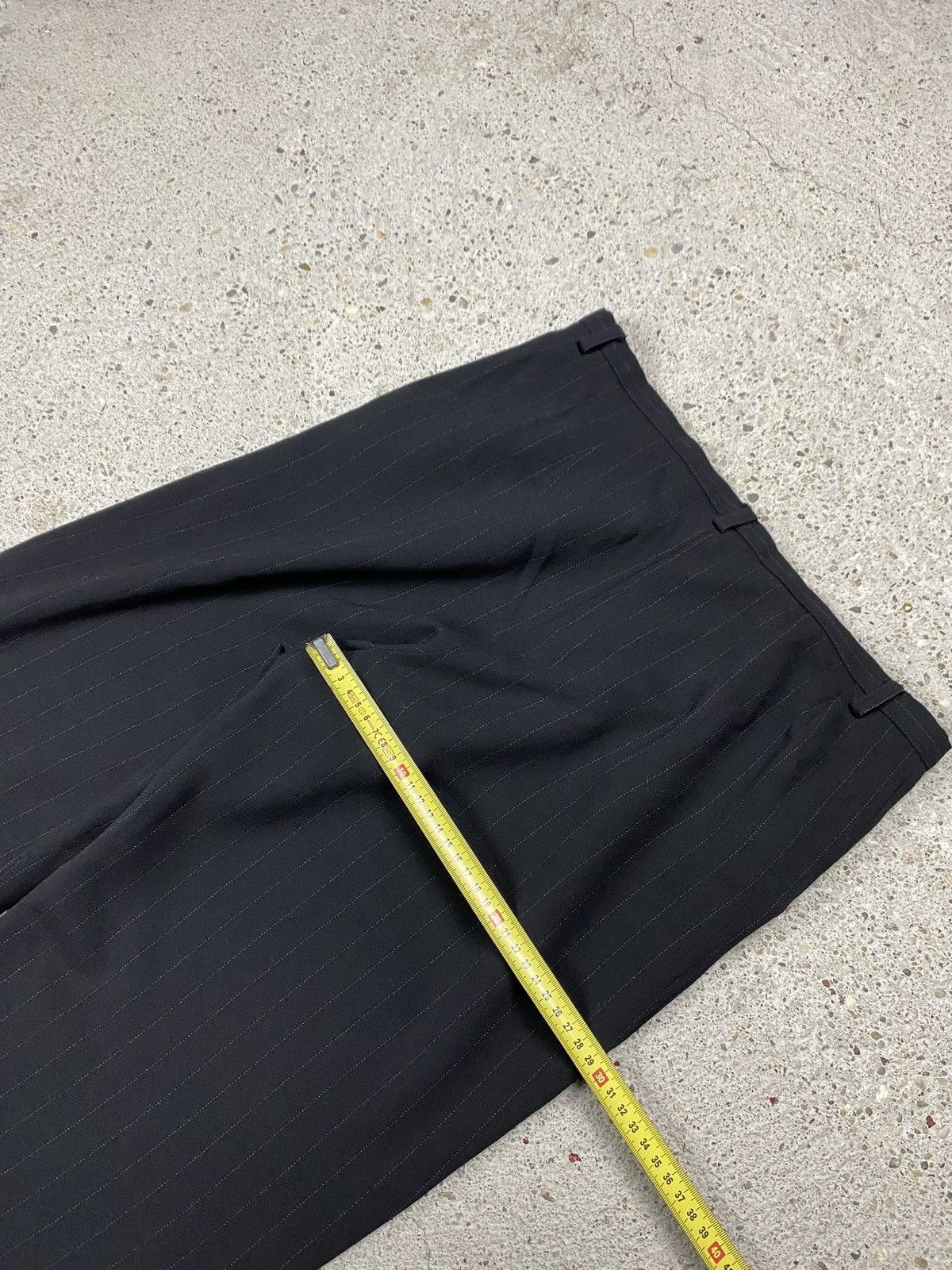 Armani Collezioni Armani collezioni vintage striped suit black wool old money Size 30" / US 8 / IT 44 - 25 Thumbnail