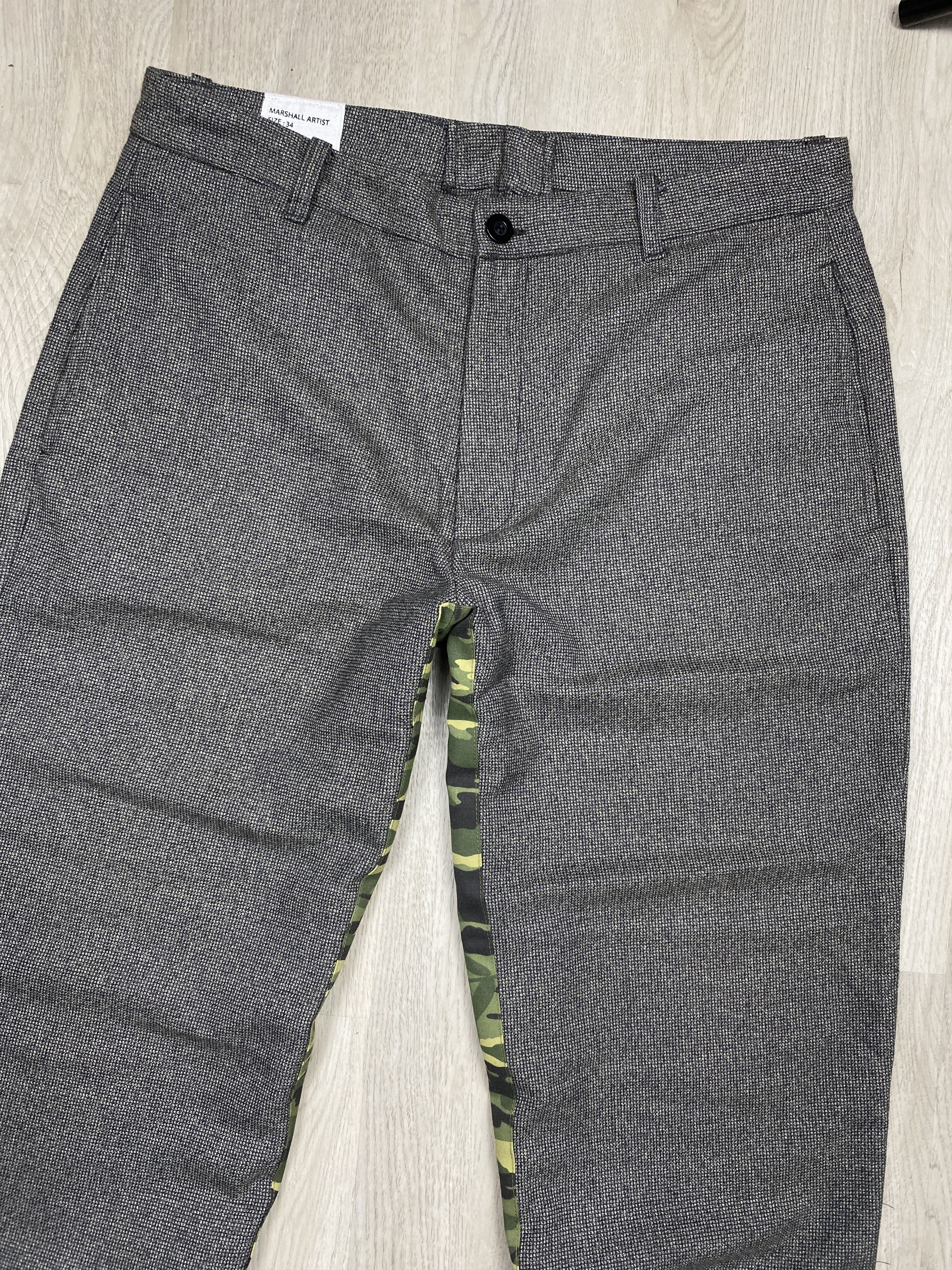 Marshall Artist Marshall Artist Vintage Mens Wool Chino Pants Size US 34 / EU 50 - 2 Thumbnail