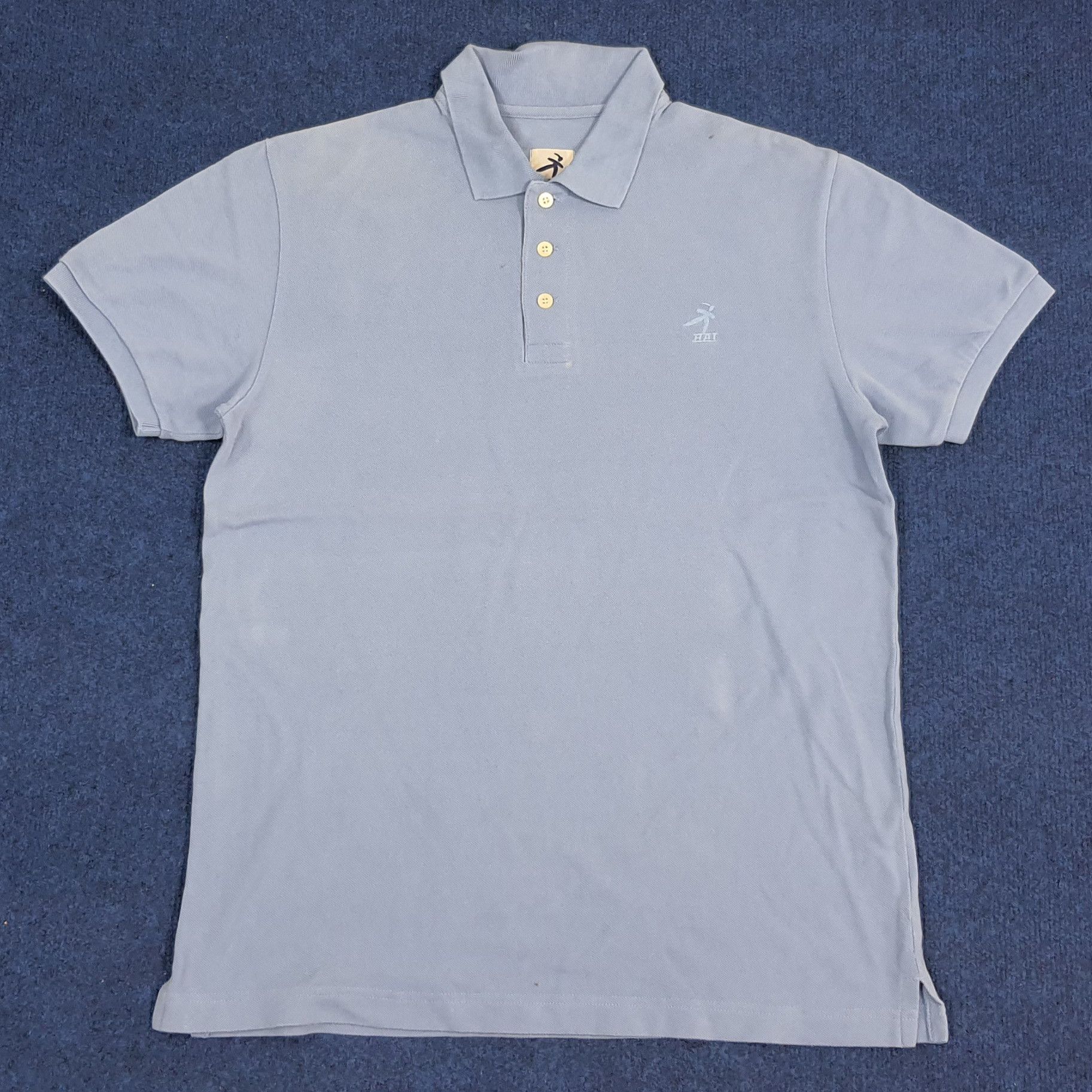 Hai Sporting Gear × Japanese Brand × Vintage Vintage Hai Sporting Gear by Issey Miyake Designer Polos Size US M / EU 48-50 / 2 - 1 Thumbnail