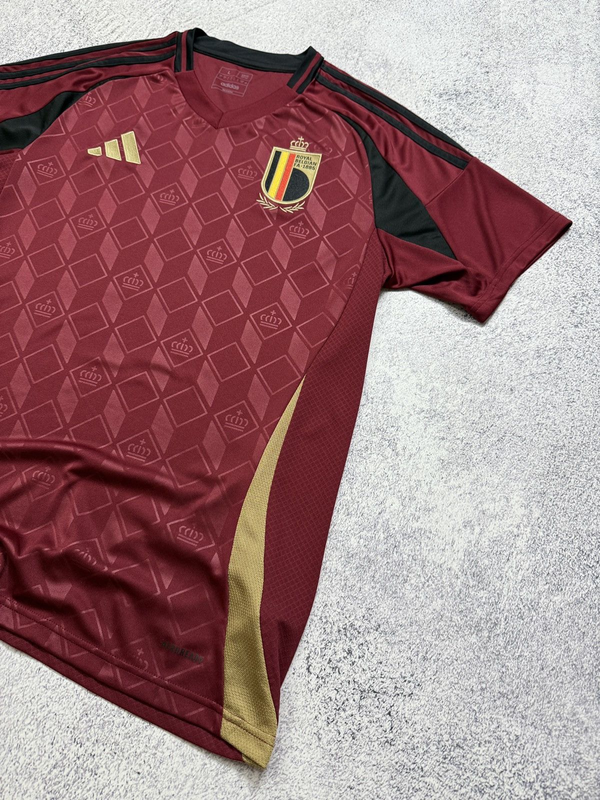 Adidas Adidas Belgium Home Soccer Jersey Euro 2024 Football Shirt Size US L / EU 52-54 / 3 - 4 Thumbnail