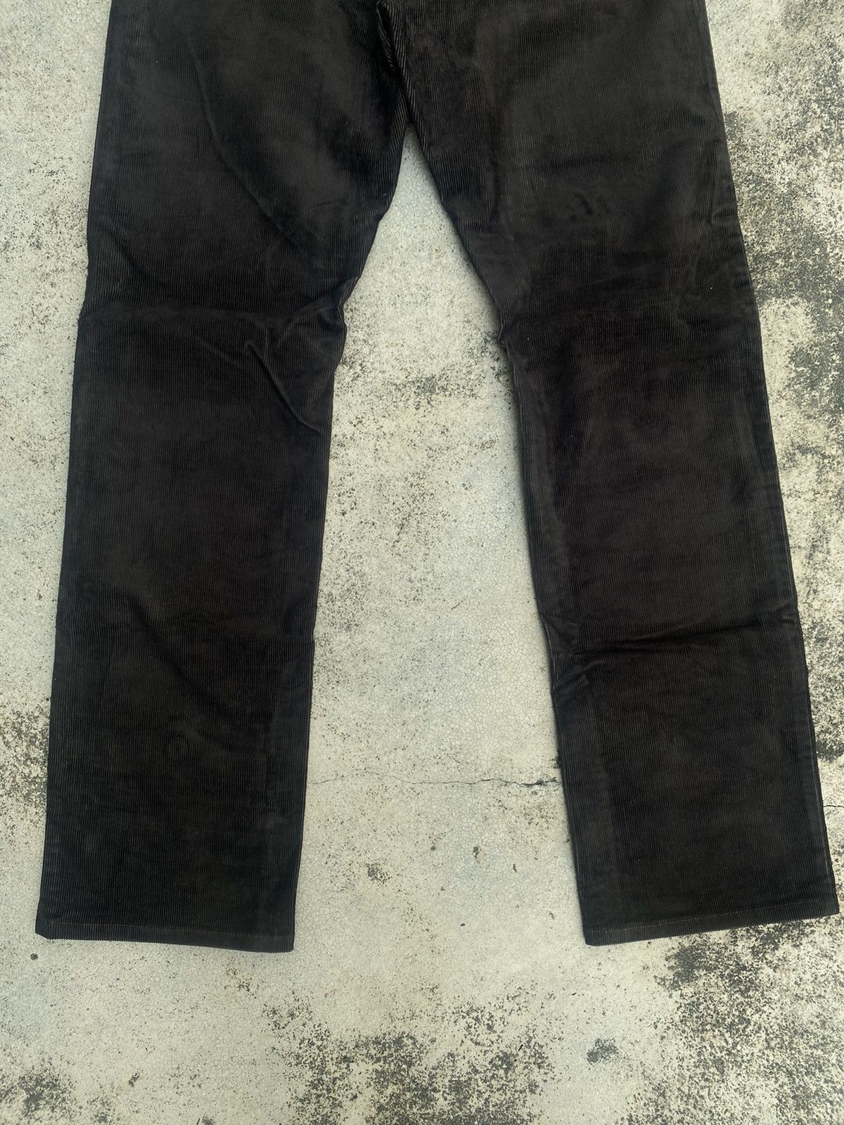 Burberry × Designer × Japanese Brand Burberry Loose Corduroy Pants Size US 32 / EU 48 - 19 Thumbnail