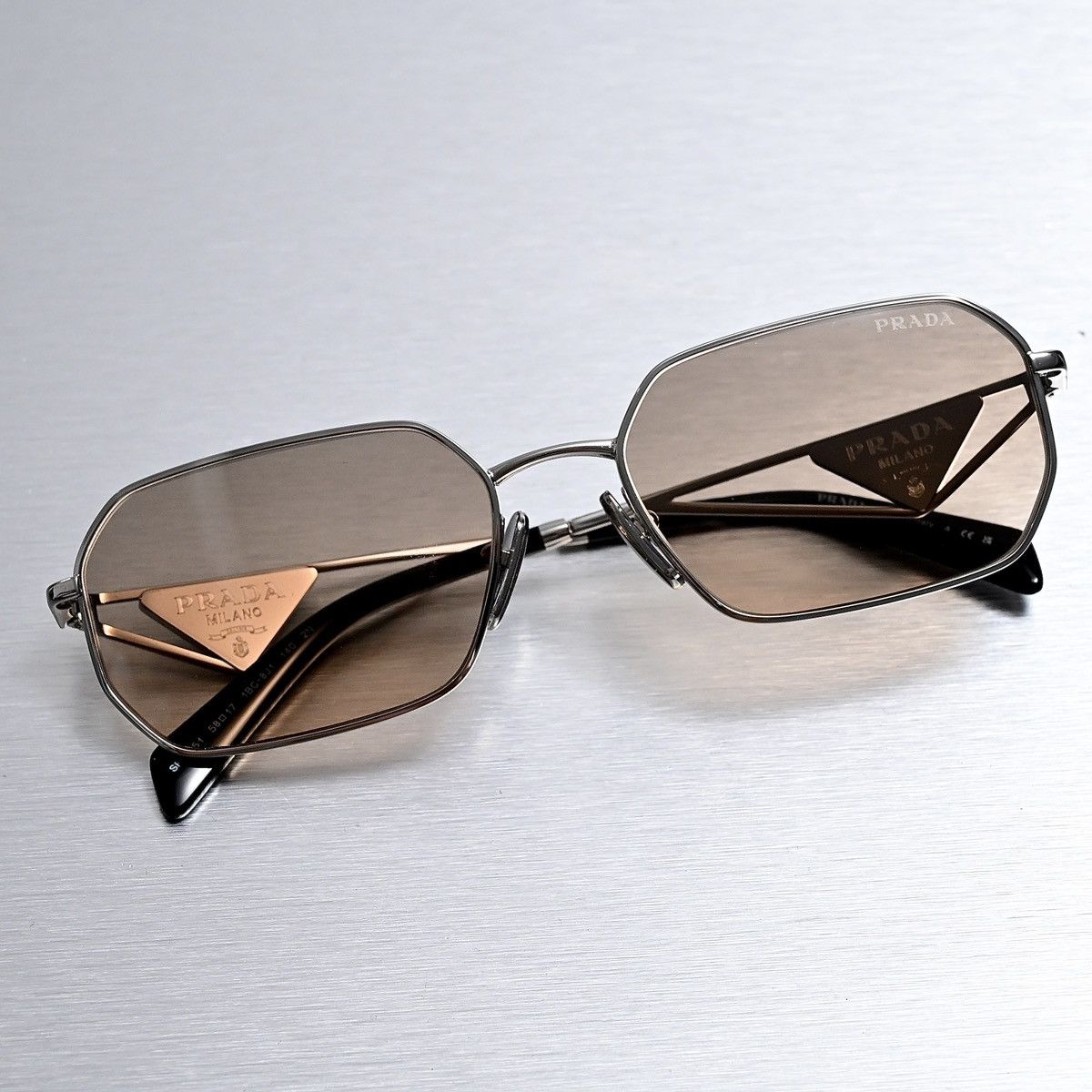 Prada PRADA 0PR A51S SUNGLASSES Size ONE SIZE - 9 Thumbnail