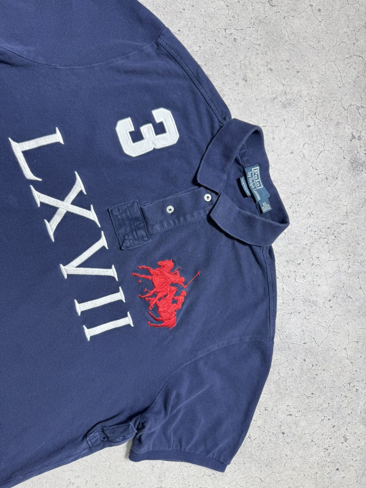 Polo Ralph Lauren Polo Ralph Lauren LXVII Big Pony #3 Polo Shirt Chief Keef Size US XL / EU 56 / 4 - 4 Thumbnail