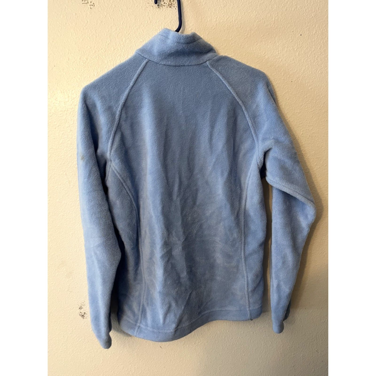 Vintage Columbia Fleece Sweater Mock Neck Full Zip Womens Size Small blue Size S / US 4 / IT 40 - 2 Thumbnail