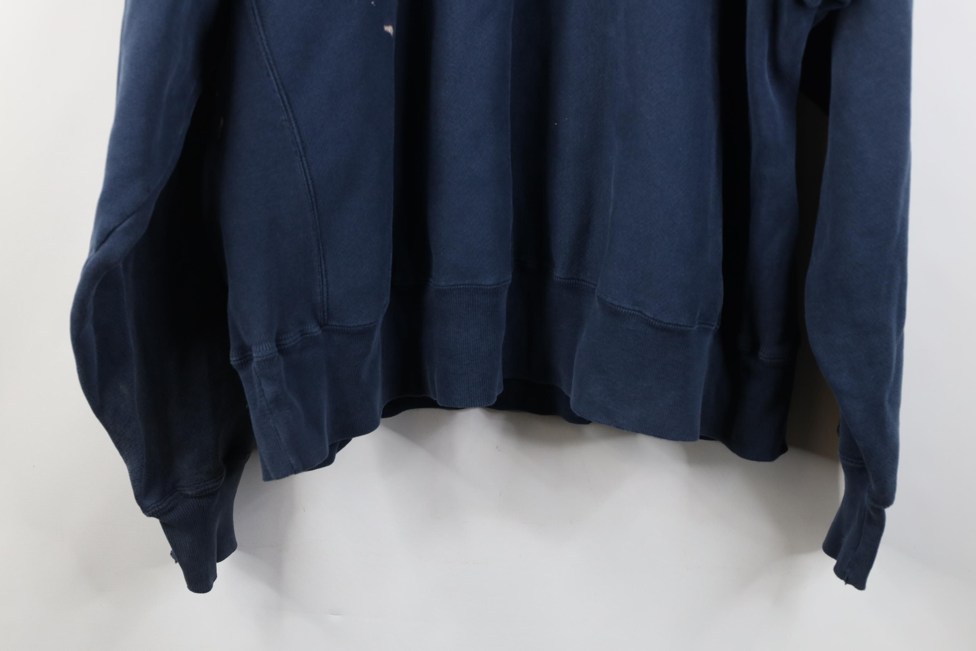 Champion Vintage 90s Champion Reverse Weave Medallion Sweatshirt Blue Size US XXL / EU 58 / 5 - 16 Thumbnail