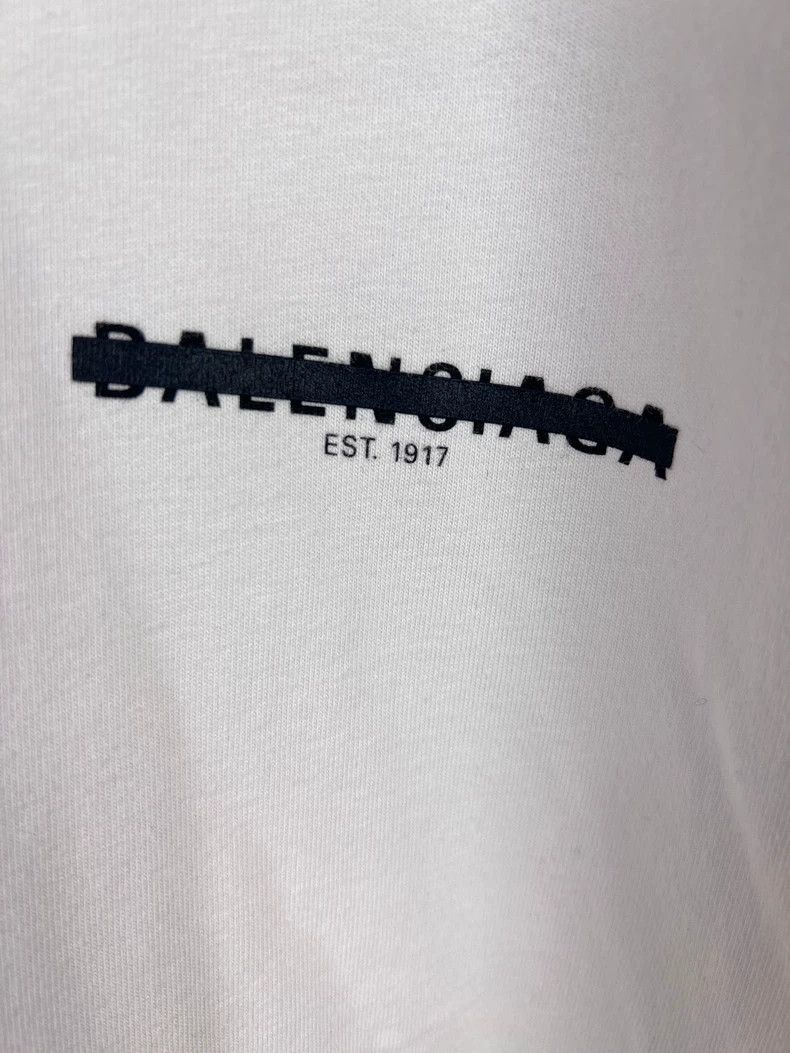 Balenciaga Balenciaga White Remove Short Sleeve Shirt Size US S / EU 44-46 / 1 - 4 Thumbnail