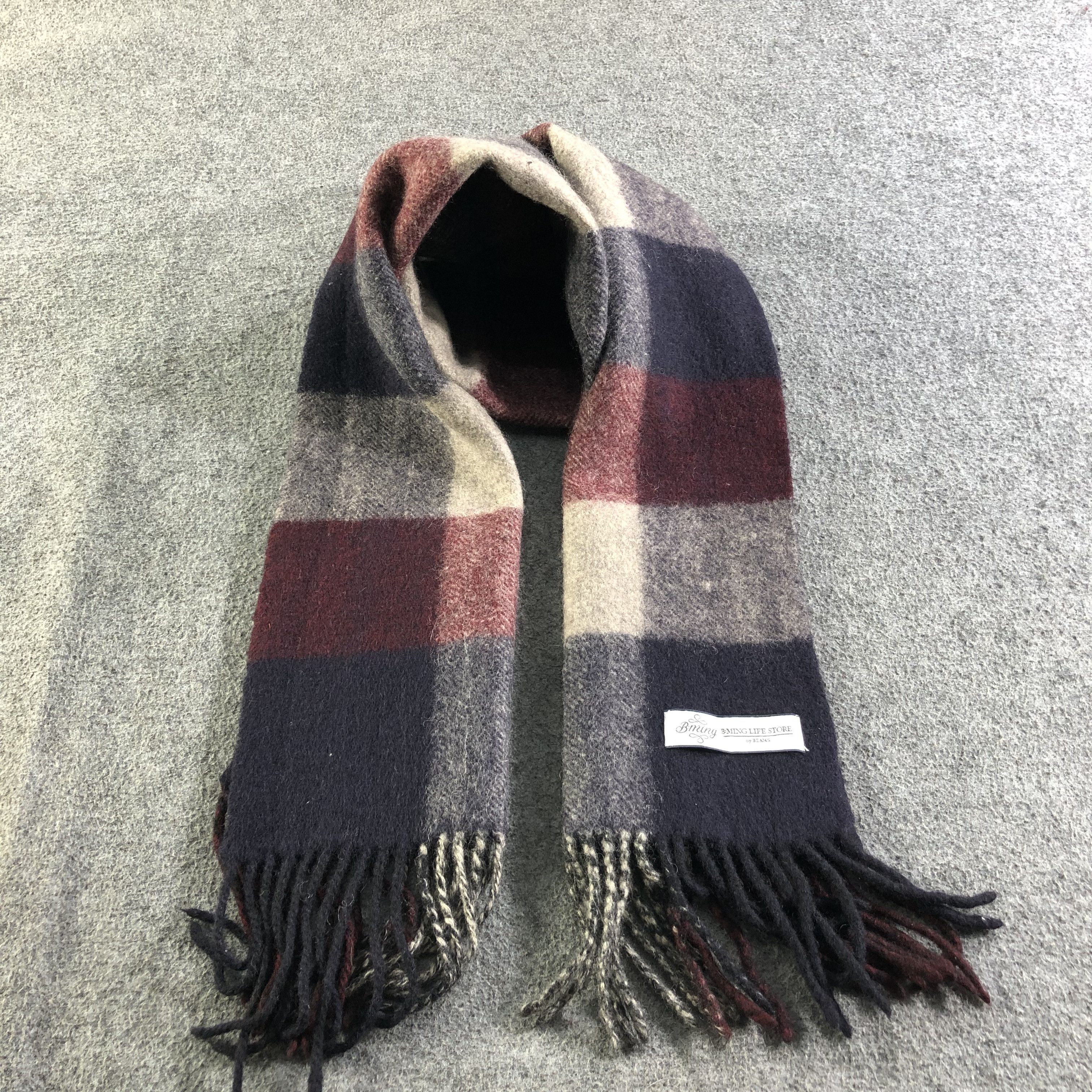 Beams Wool Scarf Muffler V1965
