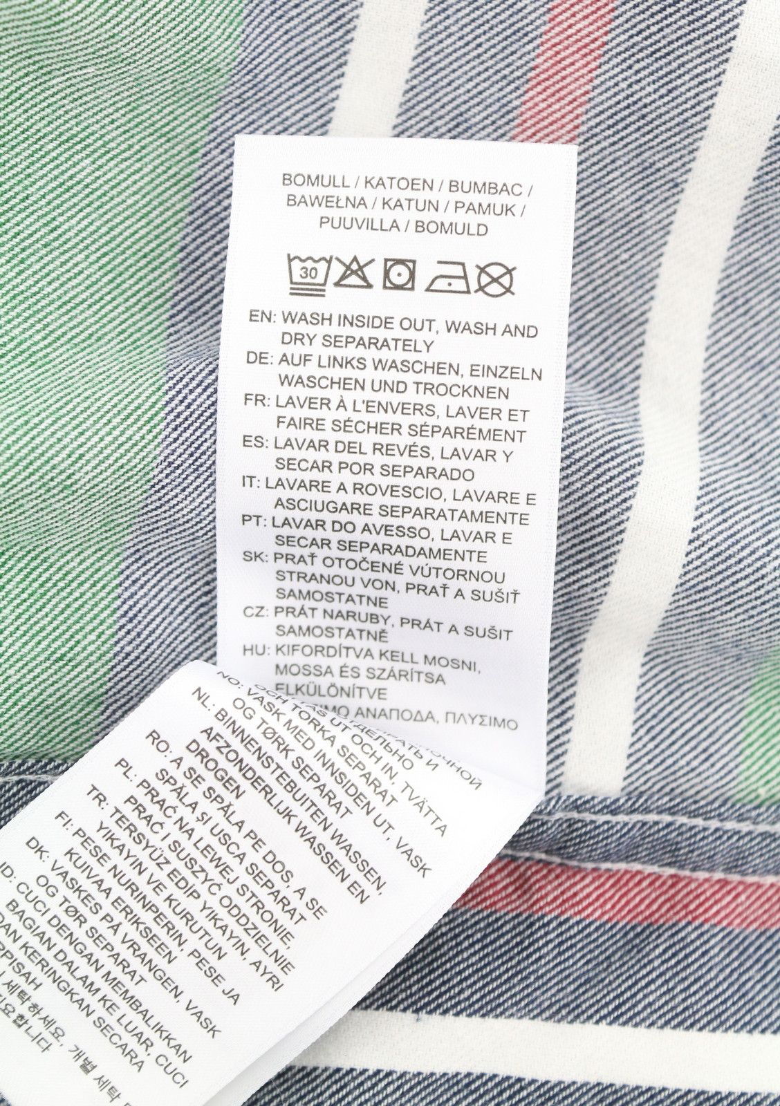Gant REG FLANNEL BANNER SHIELD M Eggshell Button 87506 Size US M / EU 48-50 / 2 - 9 Thumbnail