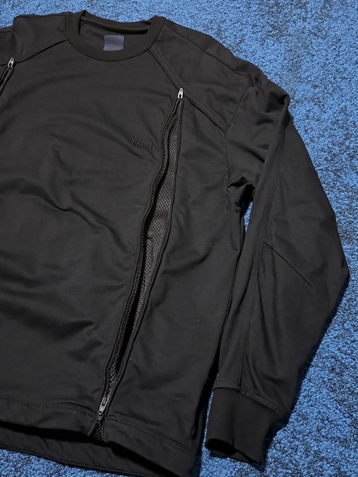 Juun.J Juun J Black Panel Sweatshirt Size US M / EU 48-50 / 2 - 4 Thumbnail