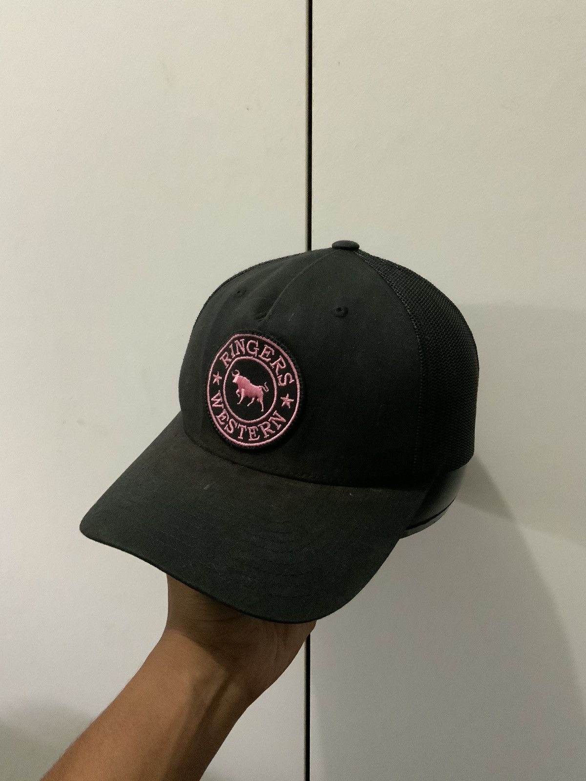 Japanese Brand Ringers Western Spellout Hat Size ONE SIZE - 1 Thumbnail