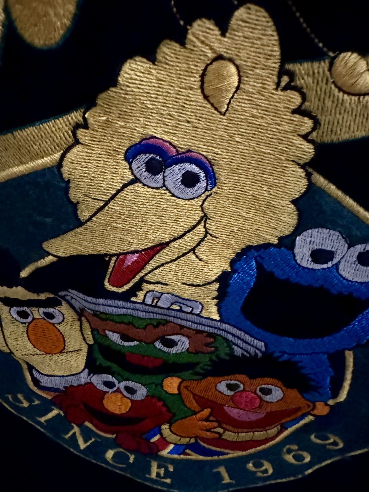 Other Vintage 90s Sesame Street Varsity Jacket – Chicago Store Size US L / EU 52-54 / 3 - 5 Thumbnail