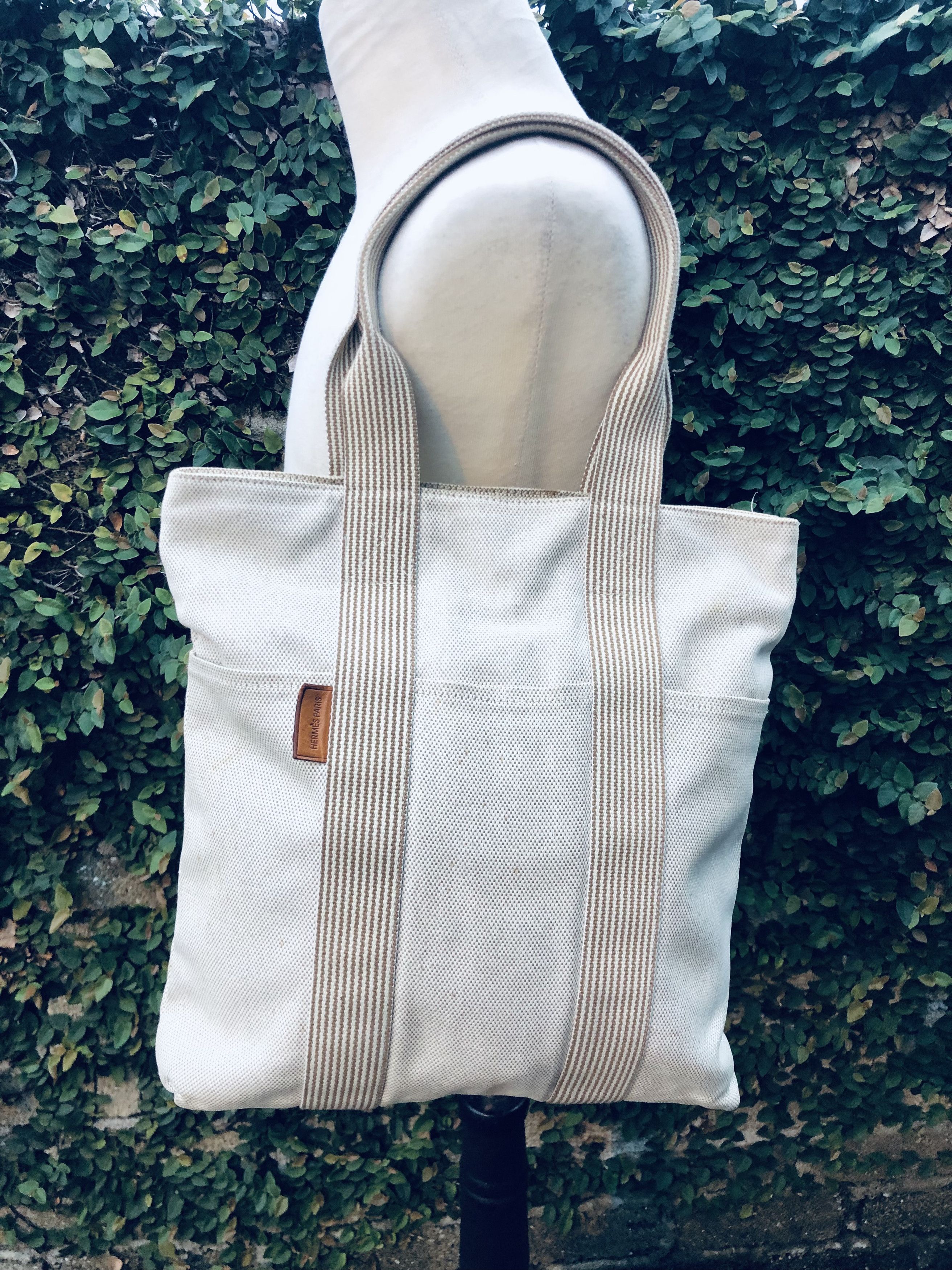 Other Vintage Canvas Style Workwear Fashion Tote bAg Size ONE SIZE - 15 Thumbnail