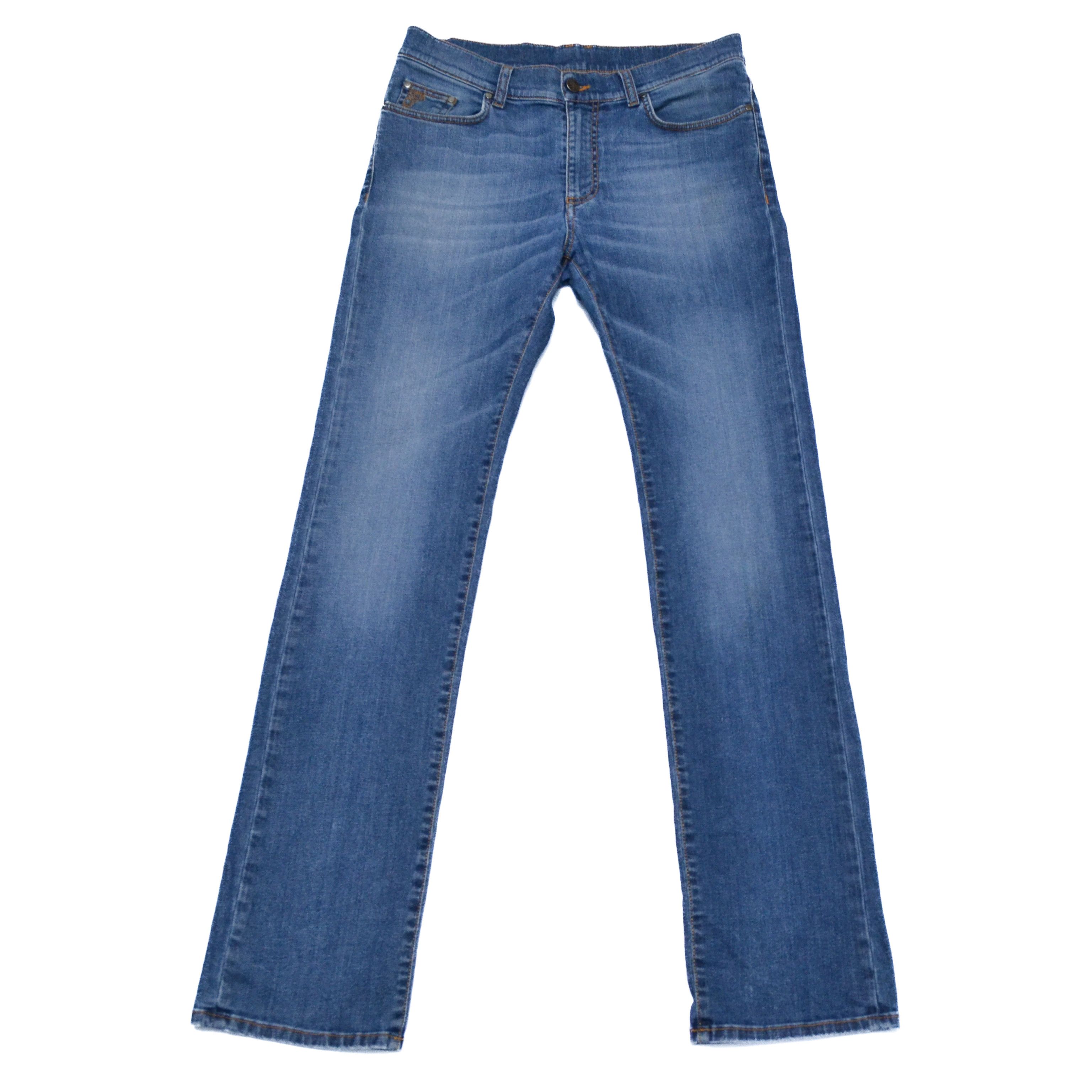 Versace Versace Collection Men’s Blue Jeans Denim Pants Size US 31 - 1 Thumbnail