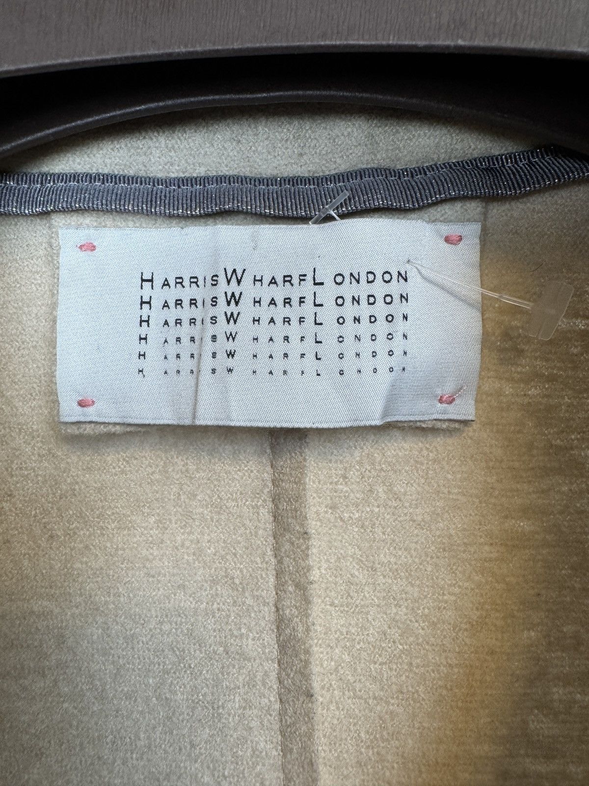 Harris Wharf London Harris Wharf London beige virgin wool trench coat Size L / US 10 / IT 46 - 8 Thumbnail