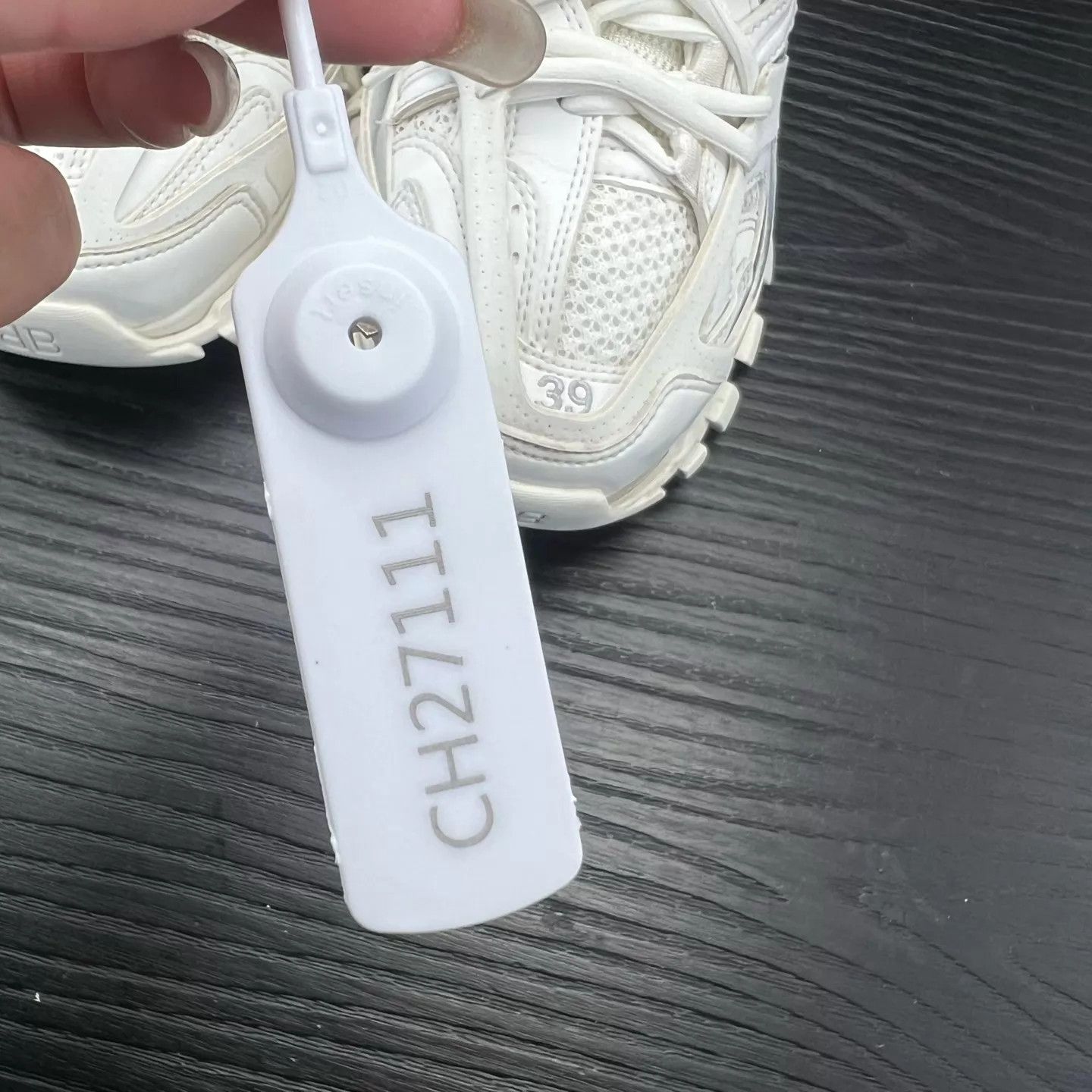 Balenciaga Balenciaga Track White Mule 39 Size US 8.5 / IT 38.5 - 9 Thumbnail
