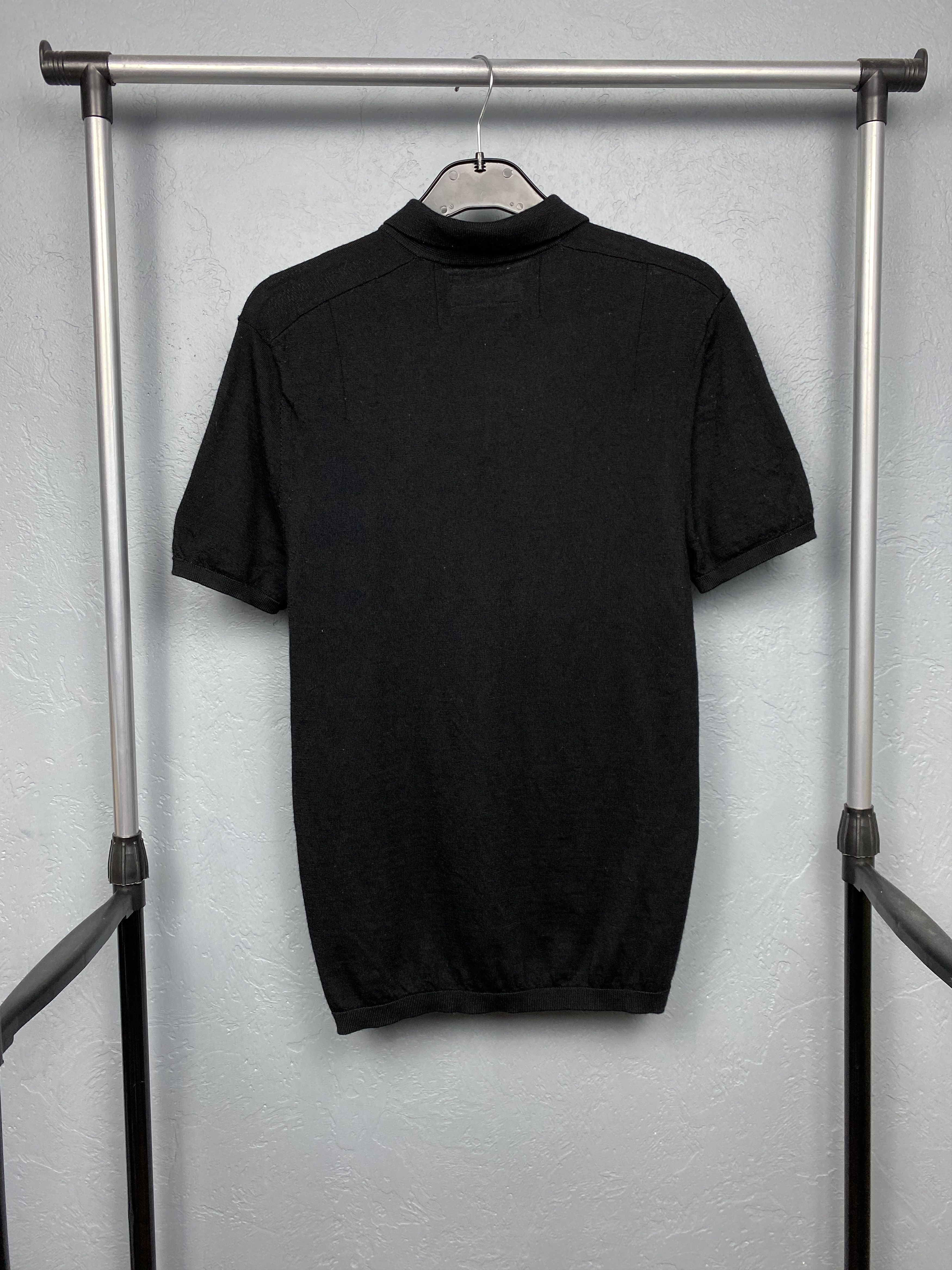 Allsaints Allsaints Vintage Mens Mode Merino Wool Polo Shirt Size US M / EU 48-50 / 2 - 6 Thumbnail