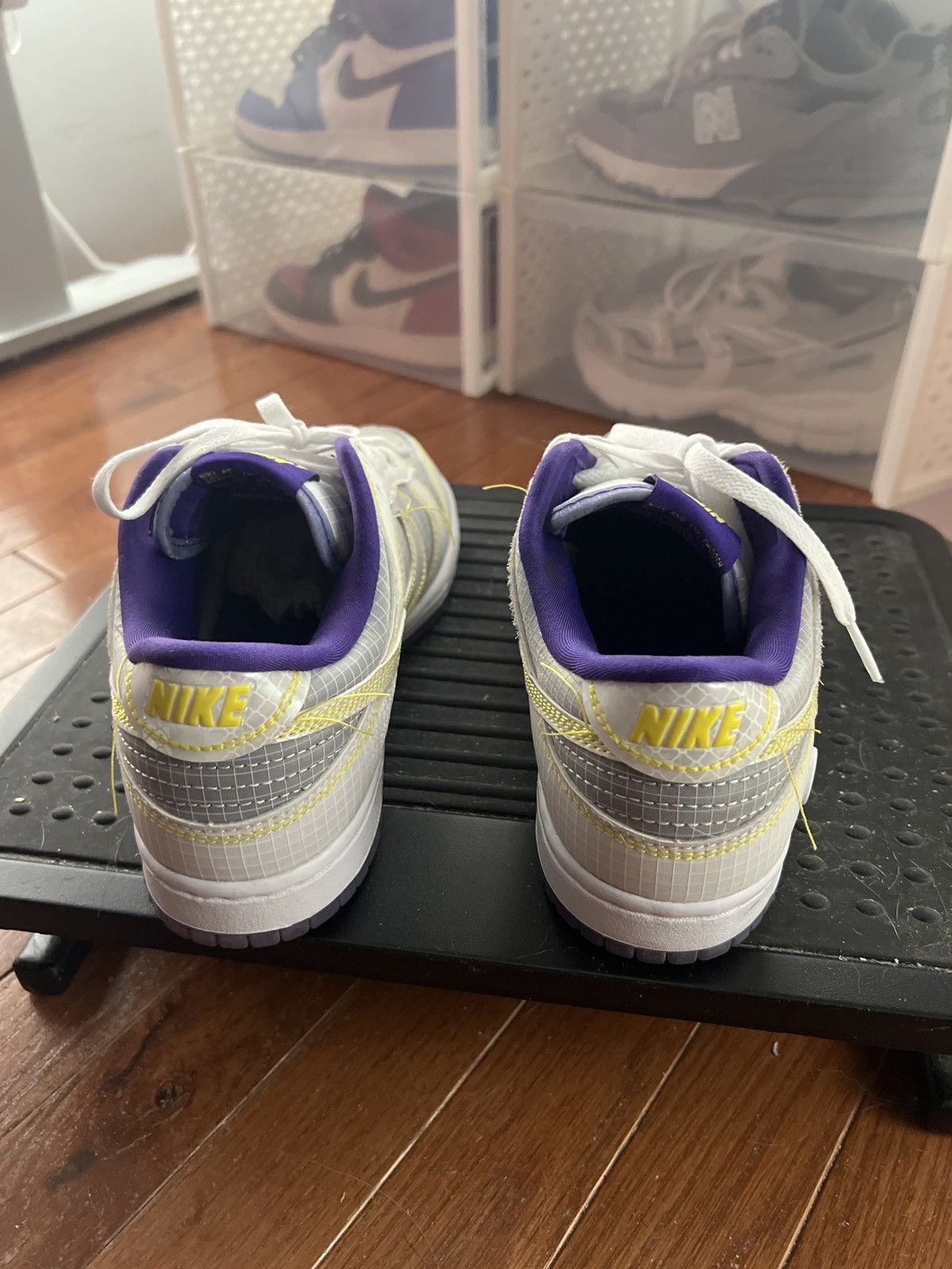 Jordan Brand Union LA Dunk Low Passport Pack - Court Purple Size US 7 / EU 40 - 4 Thumbnail