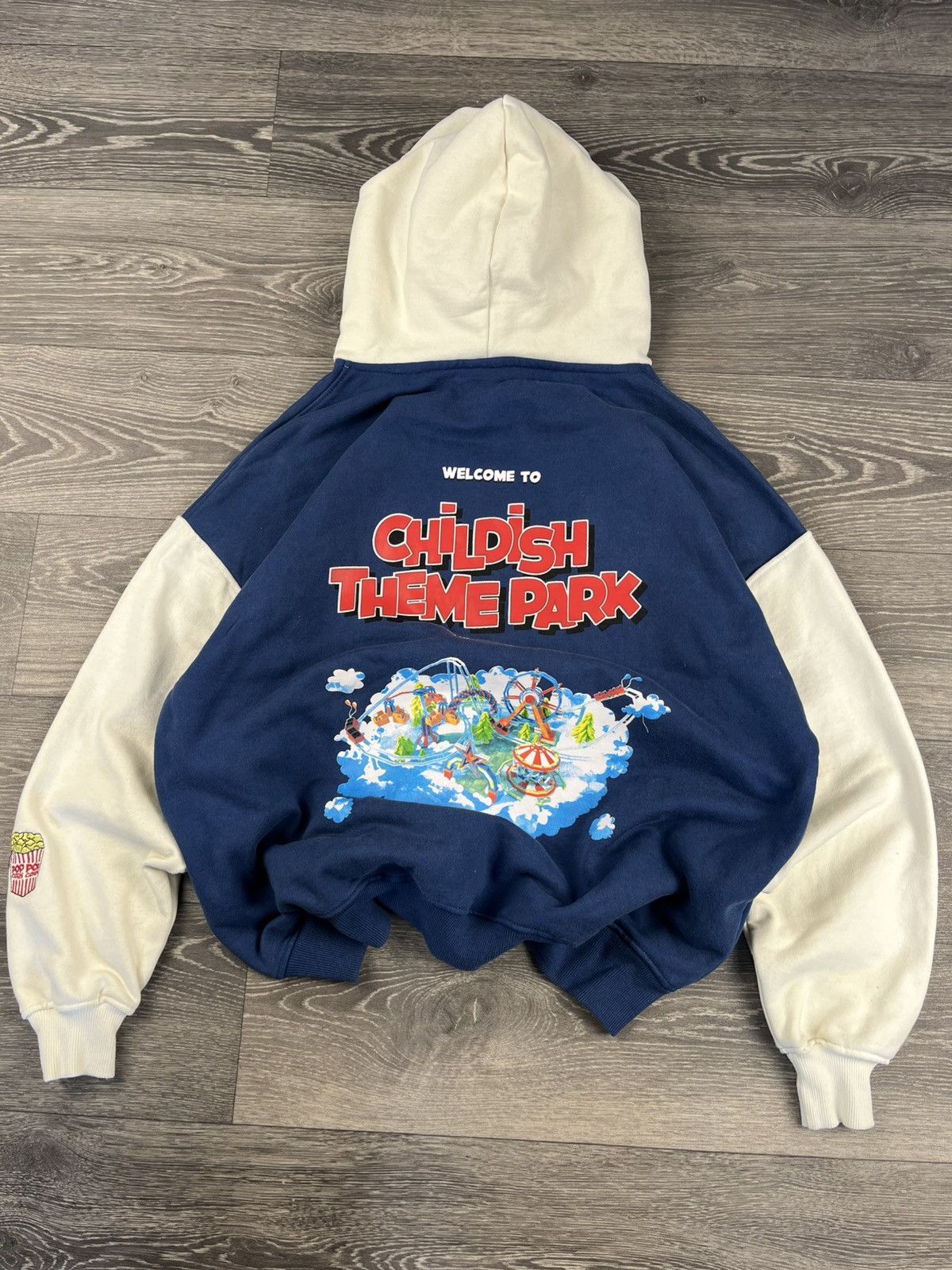 CHILDS × Vintage Vintage Childish Theme Park Y2K Baggy Boxy Oversized Hoodie Size US XS / EU 42 / 0 - 1 Thumbnail