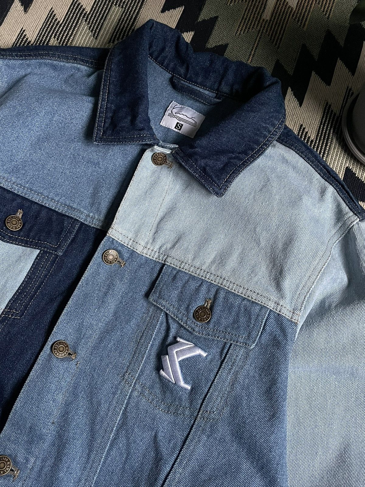 Karl Kani Karl Kani Big Logo Denim Jacket Size US S / EU 44-46 / 1 - 5 Thumbnail