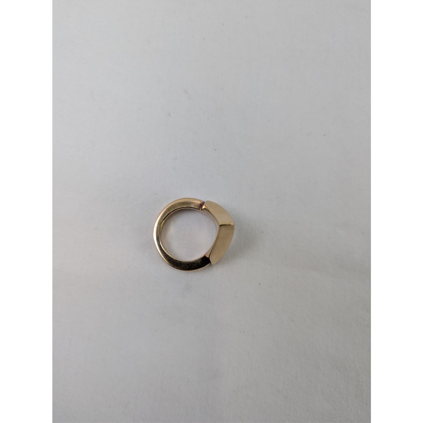 Bottega Veneta o1rshd1 Size: 19 / Gold F Sterling Silver Ring Yellow Gold Size ONE SIZE - 11 Thumbnail