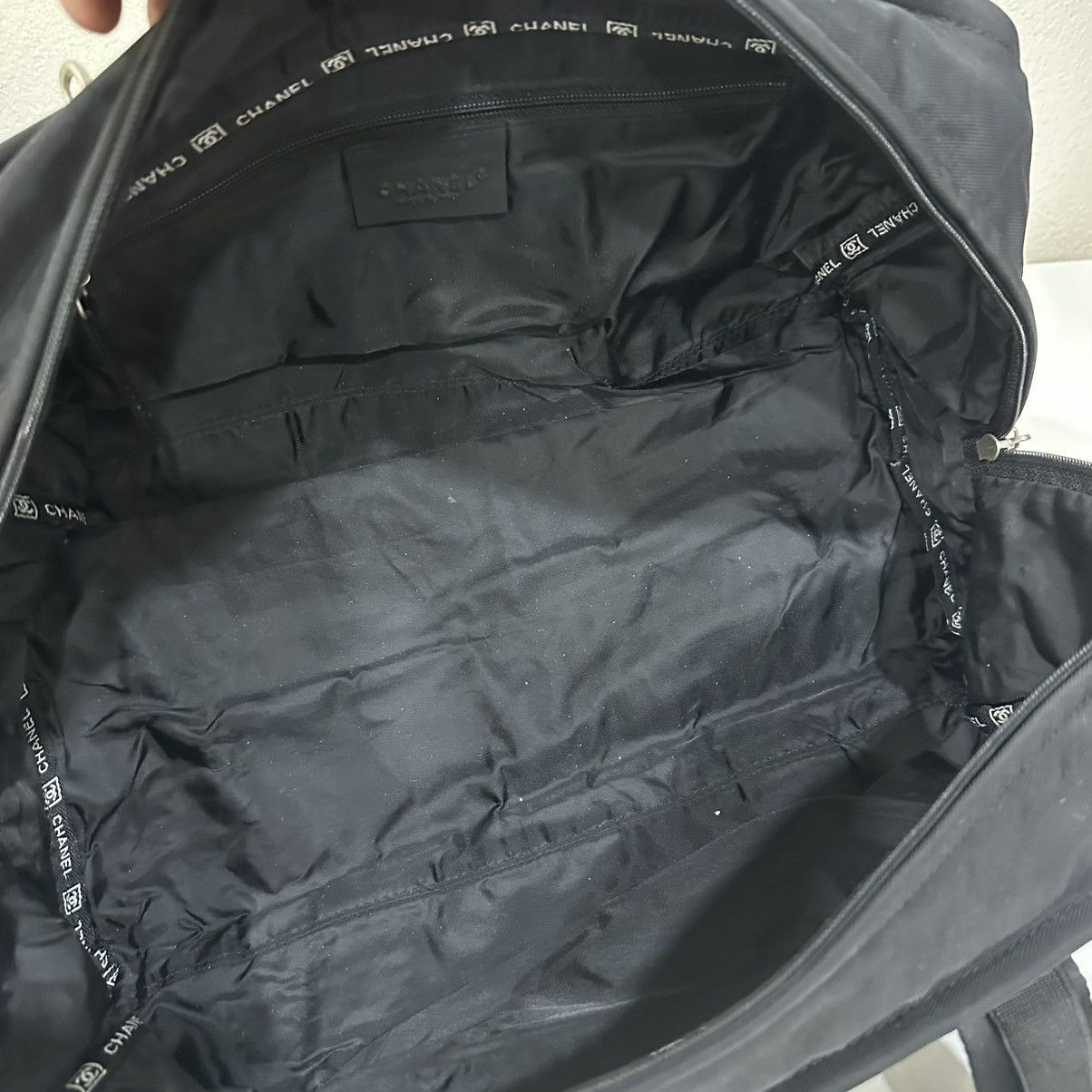 Chanel ‼️LASTDROP‼️ AUTHENTIC CHANEL SPORT LINE BLACK BOSTON BAG Size ONE SIZE - 11 Thumbnail