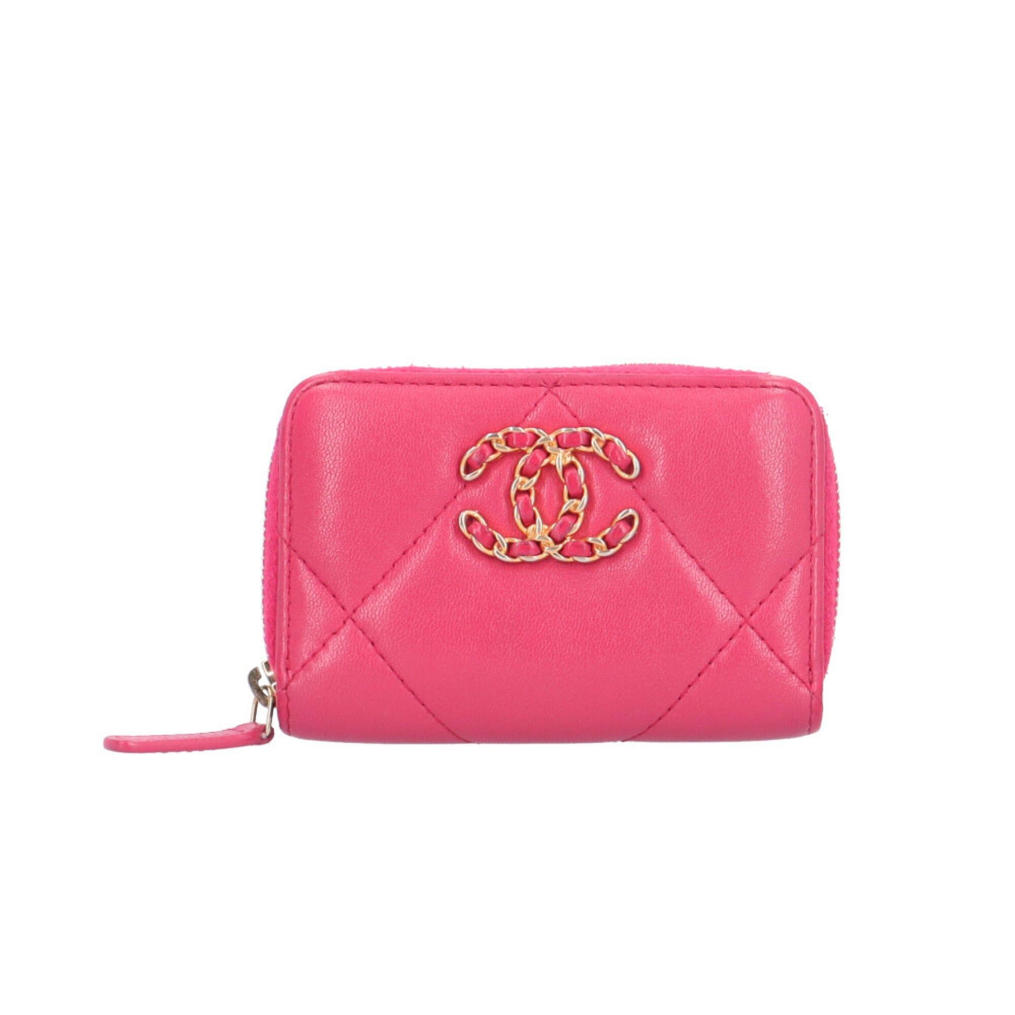 Chanel Chanel 19 Wallet/Coin Case Lambskin AP0949 Women's CHANEL Size ONE SIZE - 1 Thumbnail