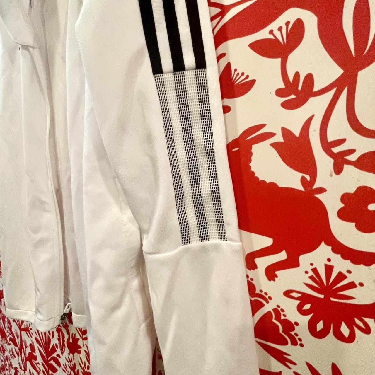 Adidas Adidas Women's White Sweatshirt Size S / US 4 / IT 40 - 8 Thumbnail