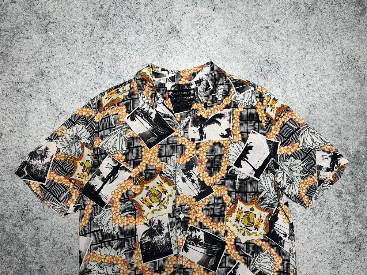 Allsaints Allsaints Vista Hawaiian Print Shirt Size US S / EU 44-46 / 1 - 2 Thumbnail