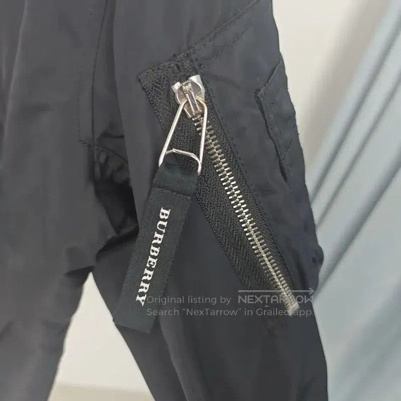 Burberry Burberry Black Nylon Short Jacket for Women. Size M / US 6-8 / IT 42-44 - 3 Thumbnail