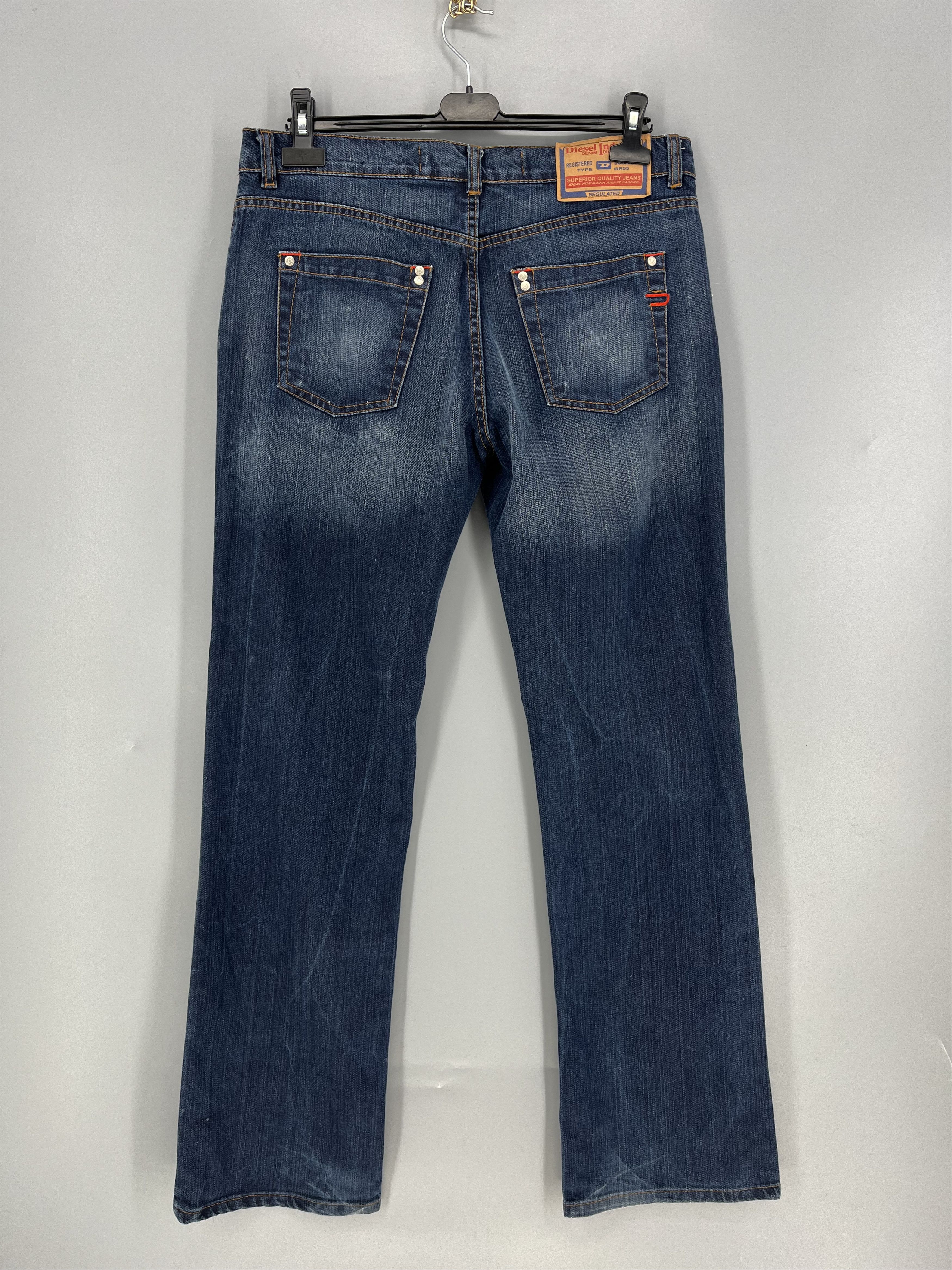 Diesel Vintage Diesel Industry Blue Denim Jeans Size-32 Size US 32 / EU 48 - 9 Thumbnail