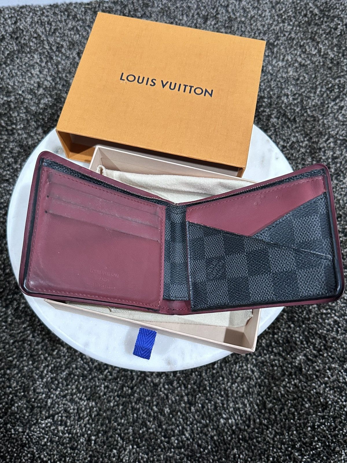 Louis Vuitton Louis Vuitton Black Graphite Damier Multiple Bifold Wallet Size ONE SIZE - 5 Thumbnail