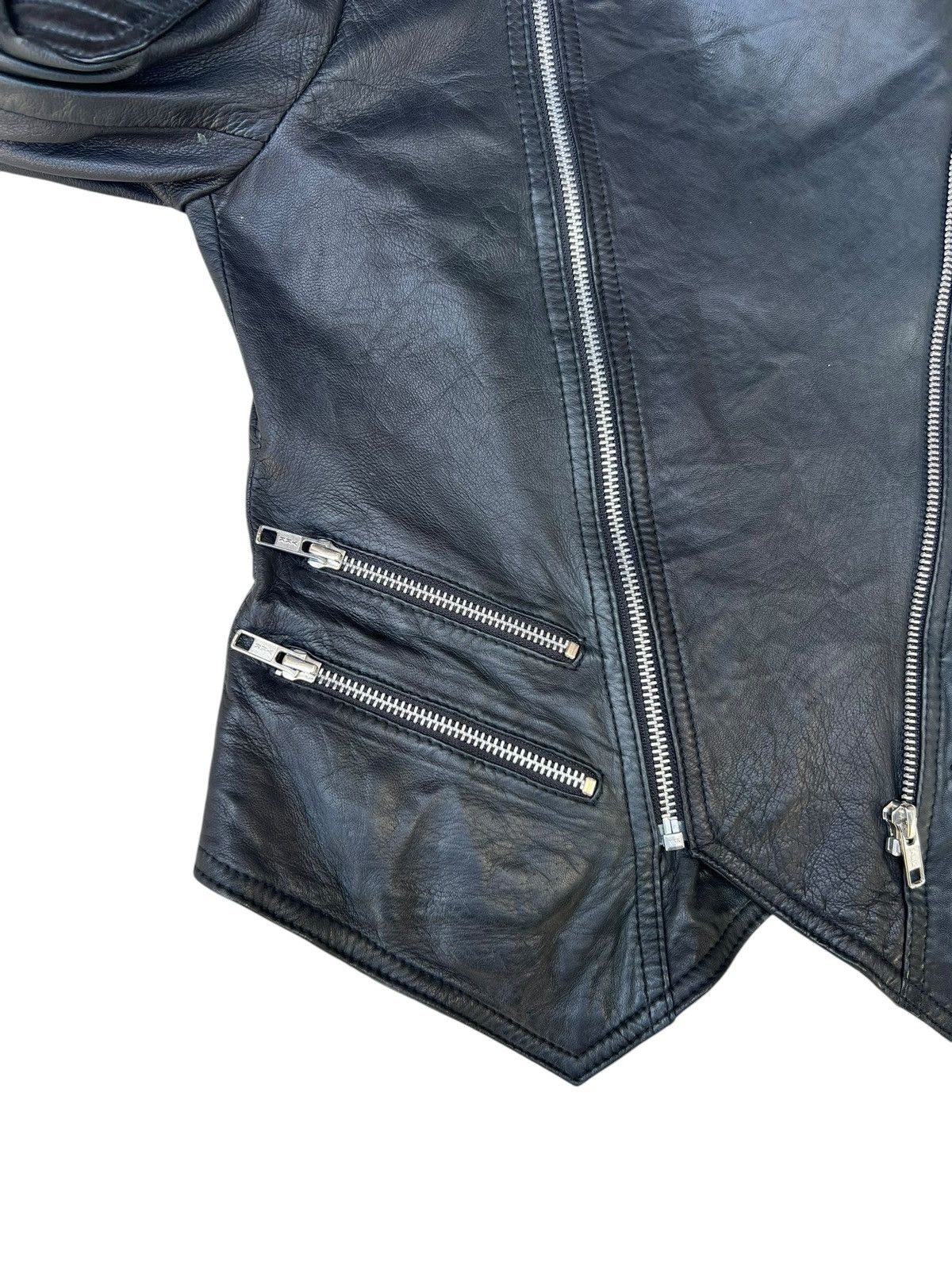 Leather Unknown Brand High Quality Napa Leather Padded Crop Jacket Size US XS / EU 42 / 0 - 8 Thumbnail